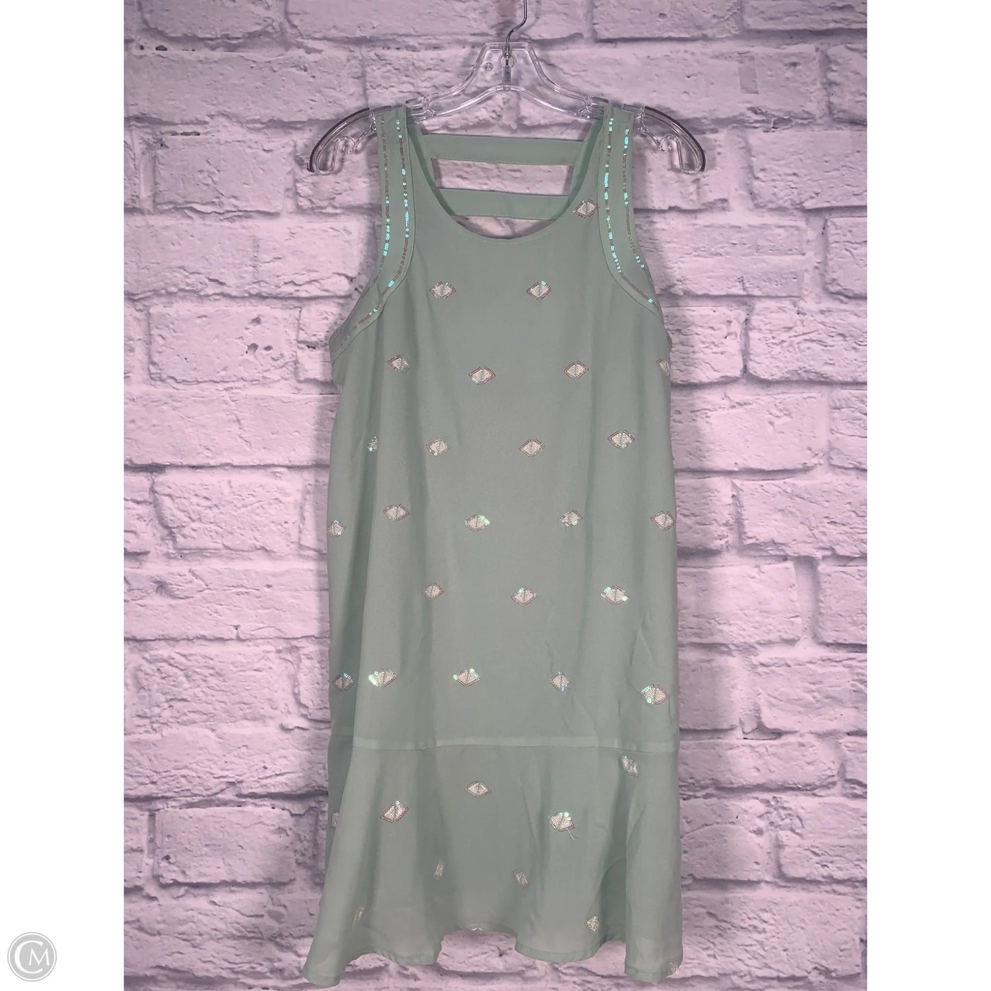 Dress Casual Midi By Ark And Co In Green, Size: L