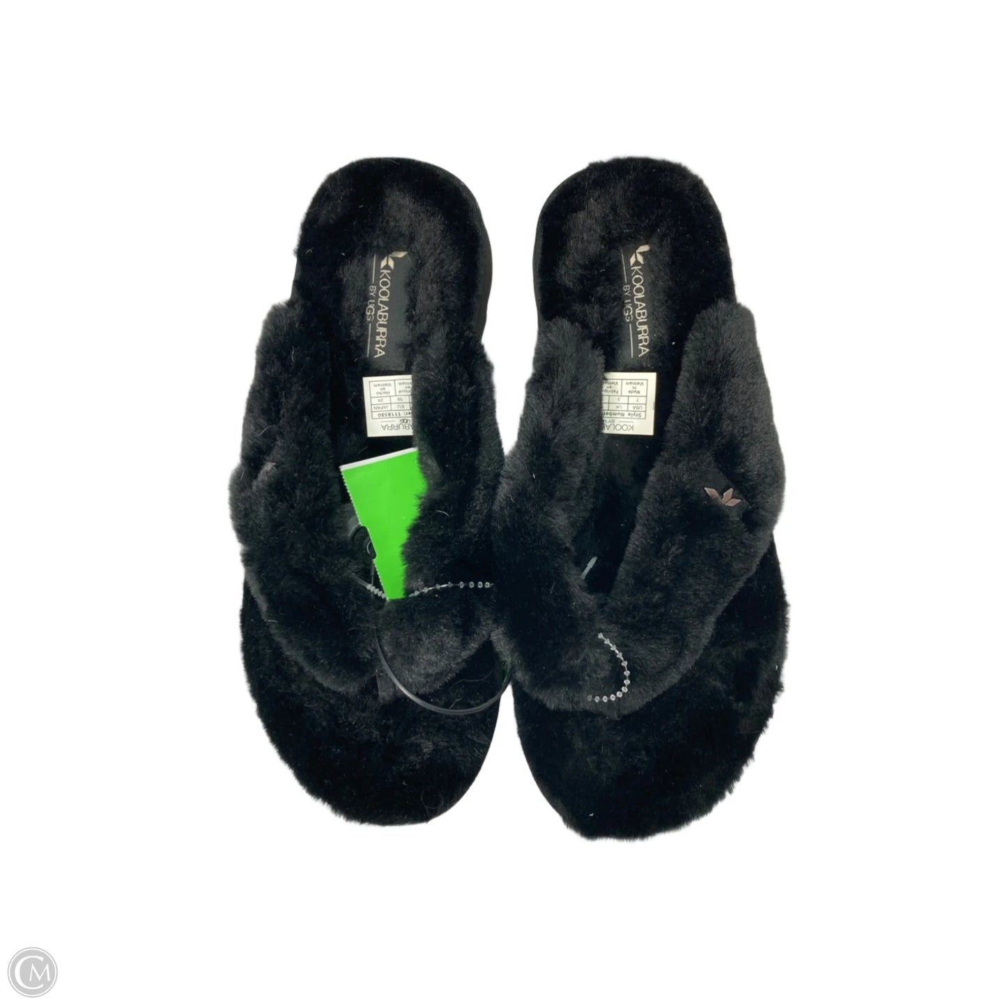 Sandals Heels Platform By Koolaburra By Ugg In Black, Size: 7