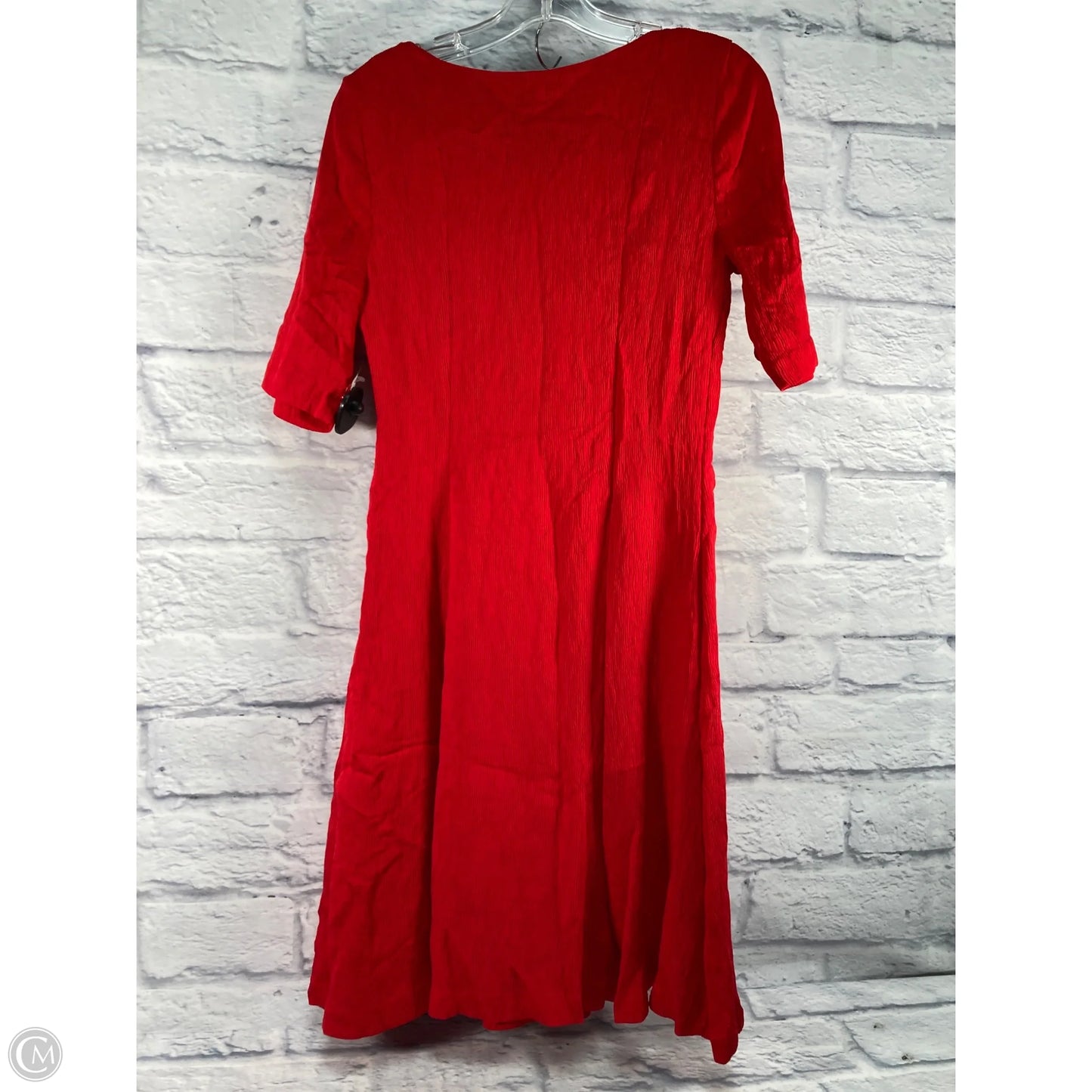 Dress Party Midi By Maeve In Red, Size: M