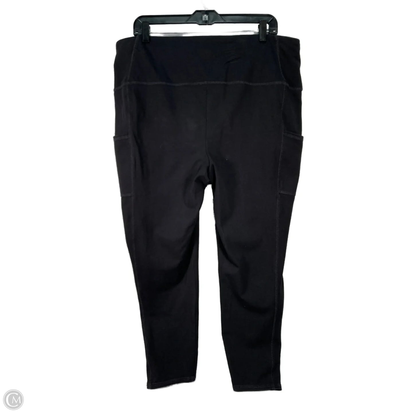 Athletic Leggings By Chicos In Black, Size: Xl