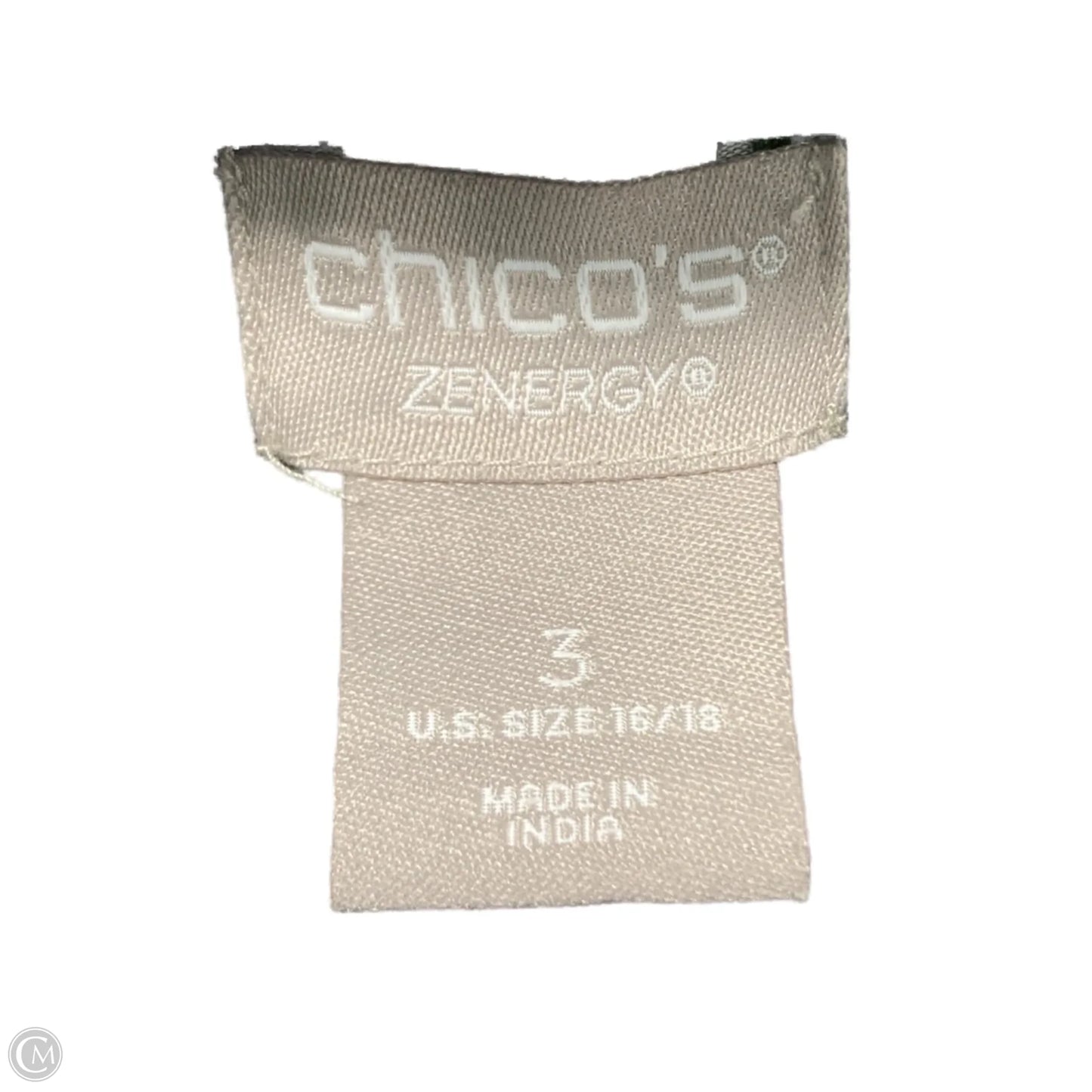 Athletic Leggings By Chicos In Black, Size: Xl