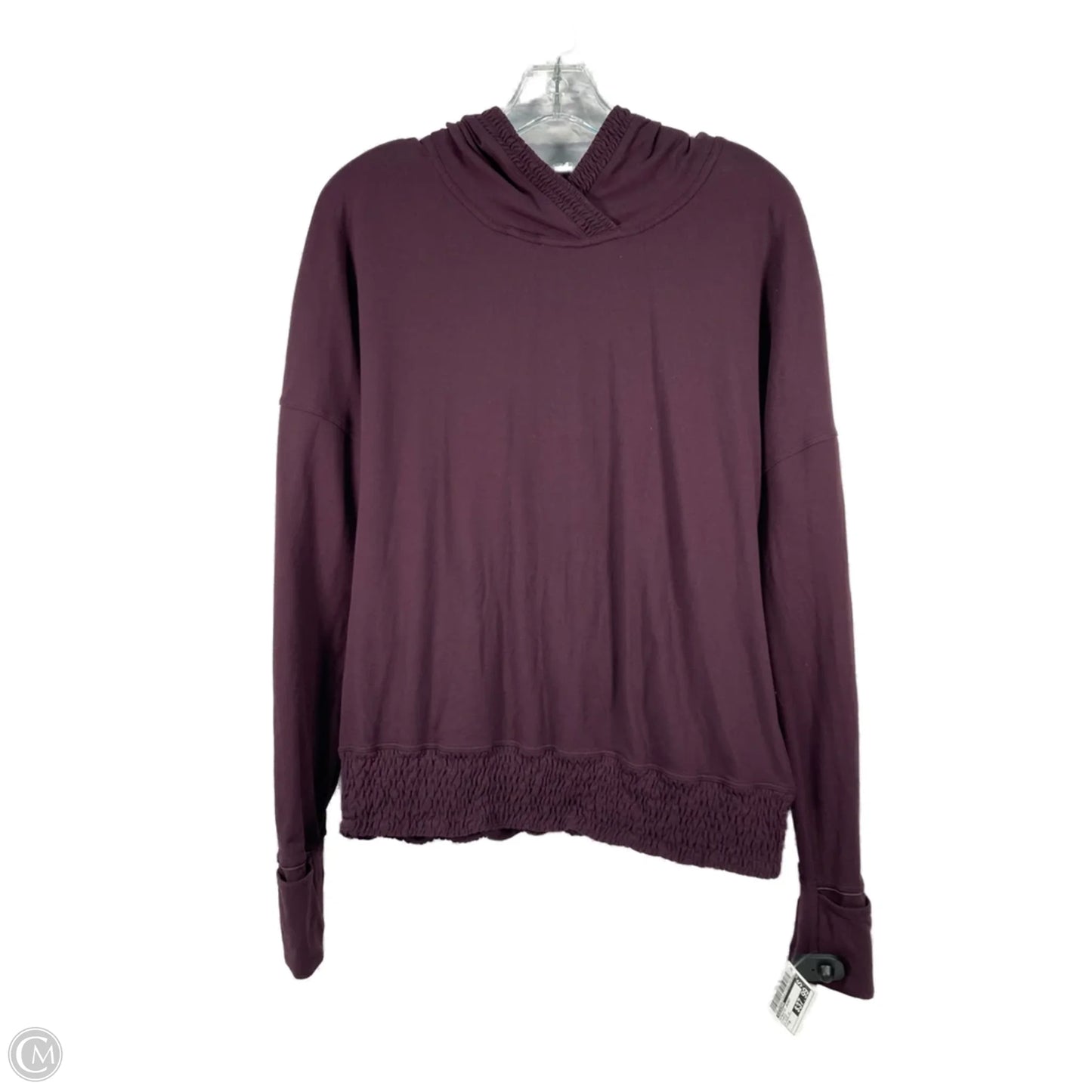 Athletic Jacket By Lululemon In Purple, Size: M