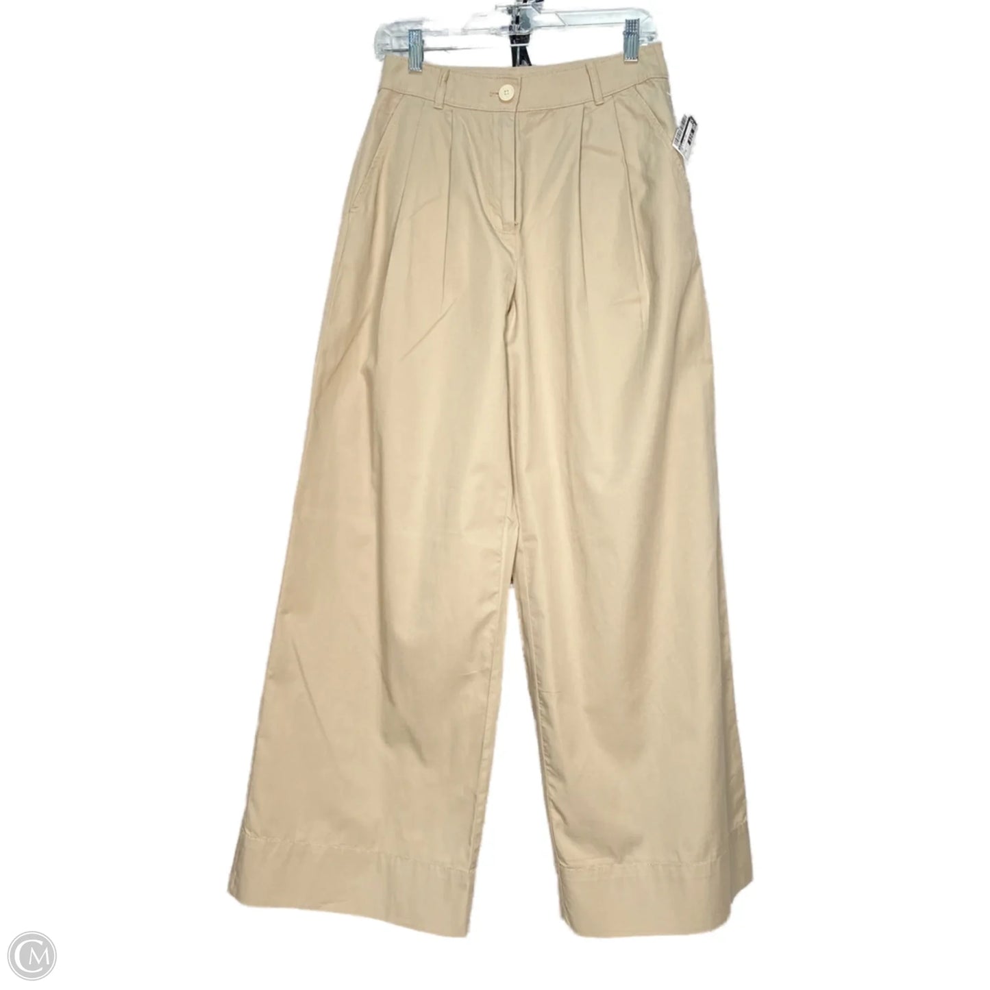 Pants Wide Leg By Loft In Tan, Size: 0