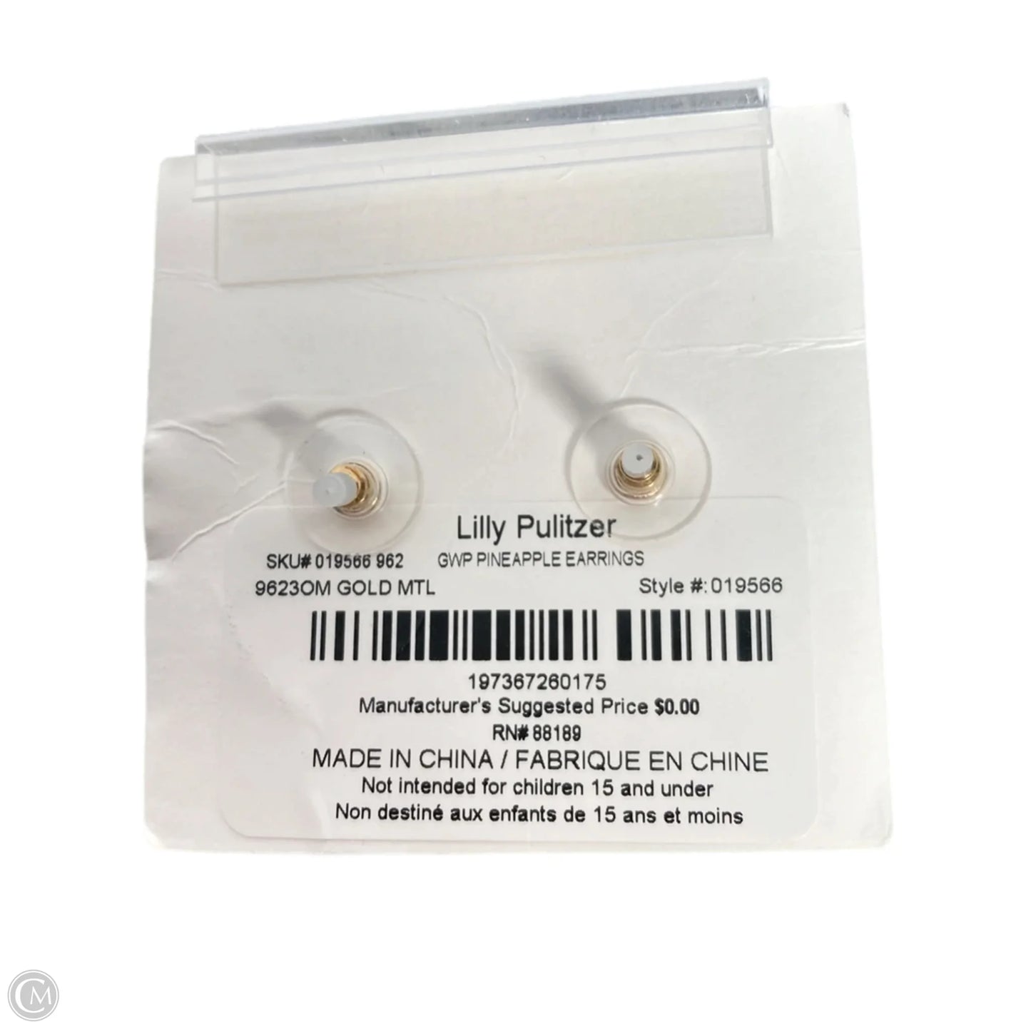 Earrings Designer By Lilly Pulitzer