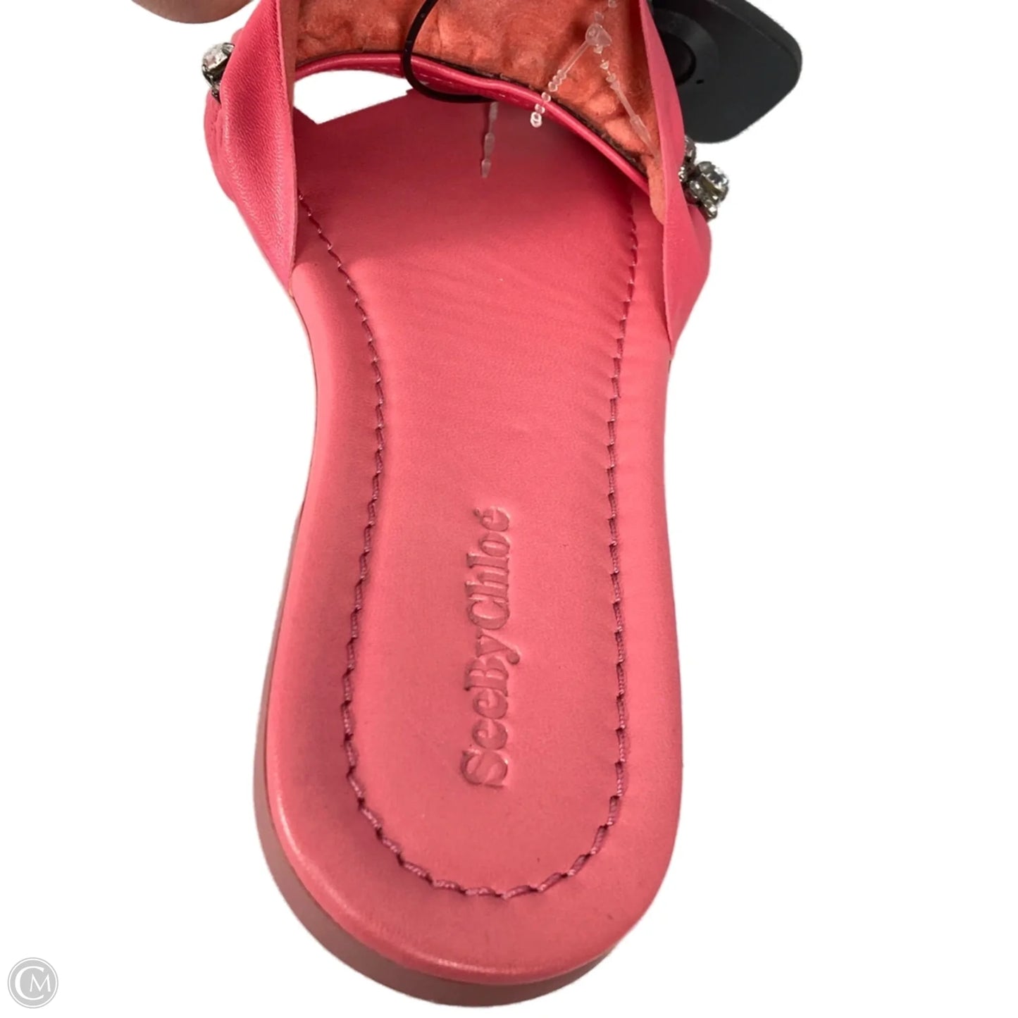 Sandals Designer By See By Chloe In Pink, Size: 7.5