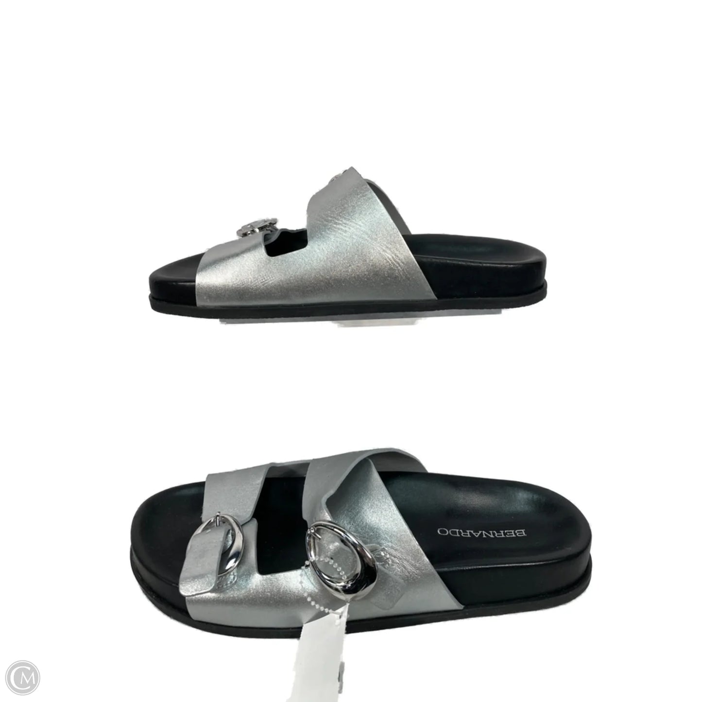 Sandals Flats By Bernardo In Silver 9.5