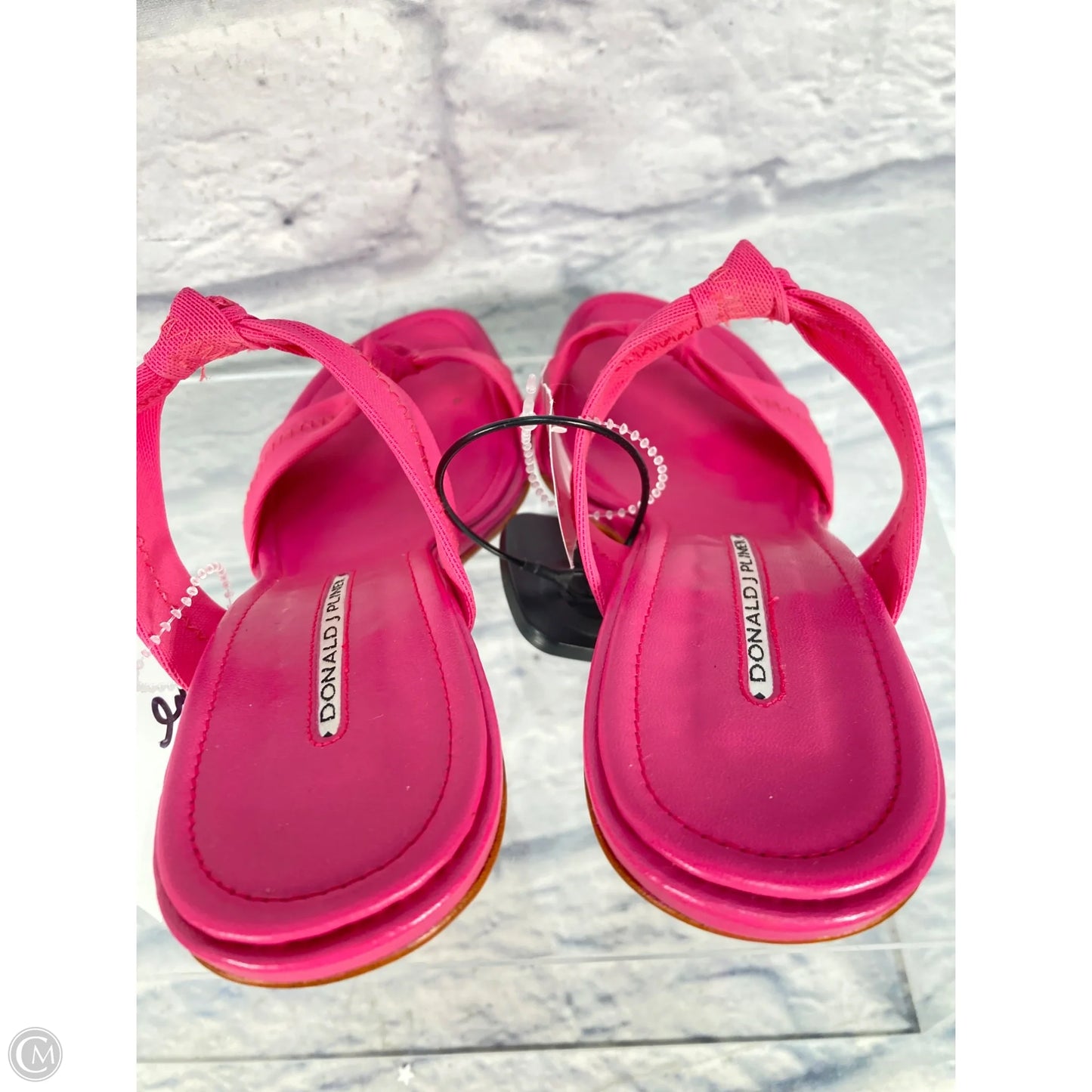 Sandals Heels Stiletto By Donald Pliner In Pink, Size: 8.5