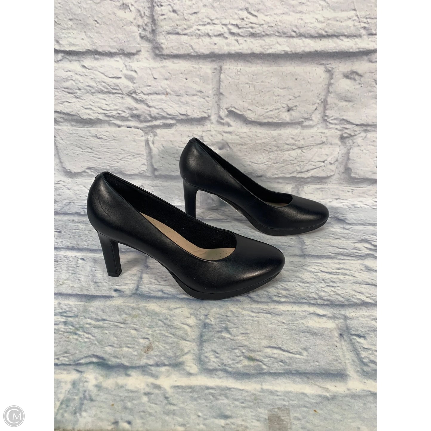 Shoes Heels Stiletto By Clarks In Black, Size: 7.5