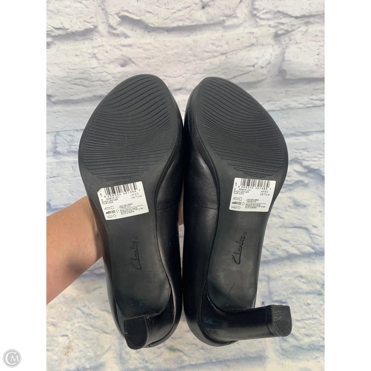 Shoes Heels Stiletto By Clarks In Black, Size: 7.5
