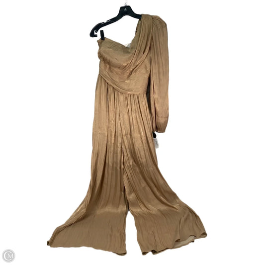 Jumpsuit By Anthropologie In Bronze, Size: Xs