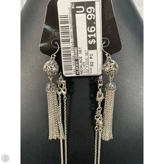Necklace Set By Lucky Brand, Size: 02 Piece Set