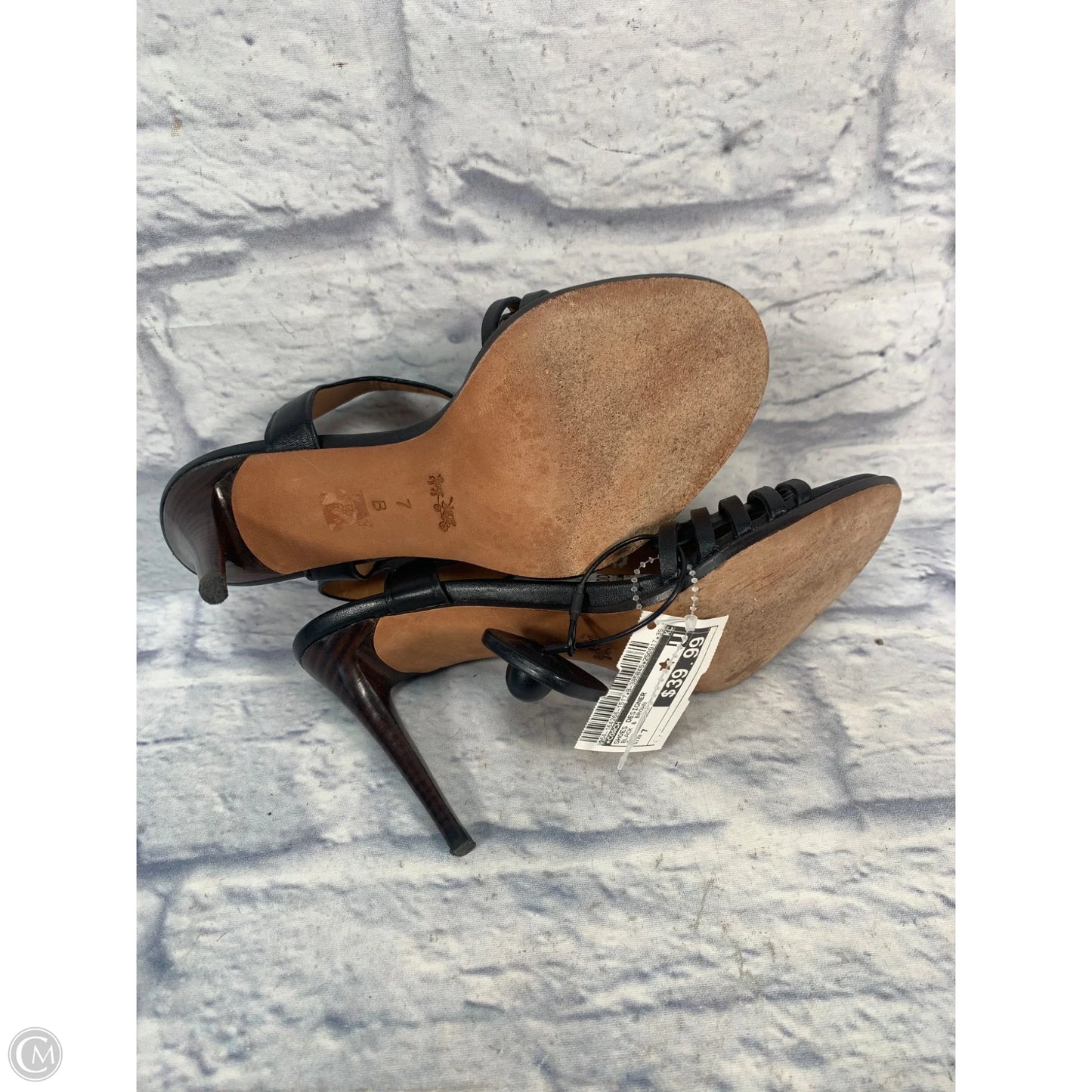 Shoes Designer By Coach In Black & Brown, Size: 7