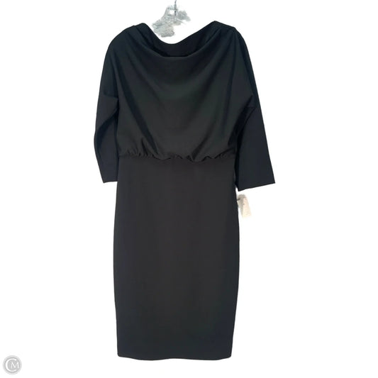 Dress Party Midi By Badgley Mischka In Black, Size: L