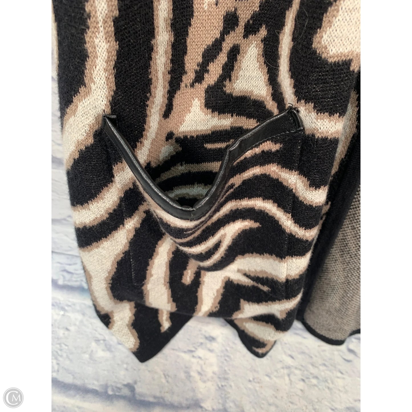 Cardigan By Chicos In Animal Print, Size: Xl