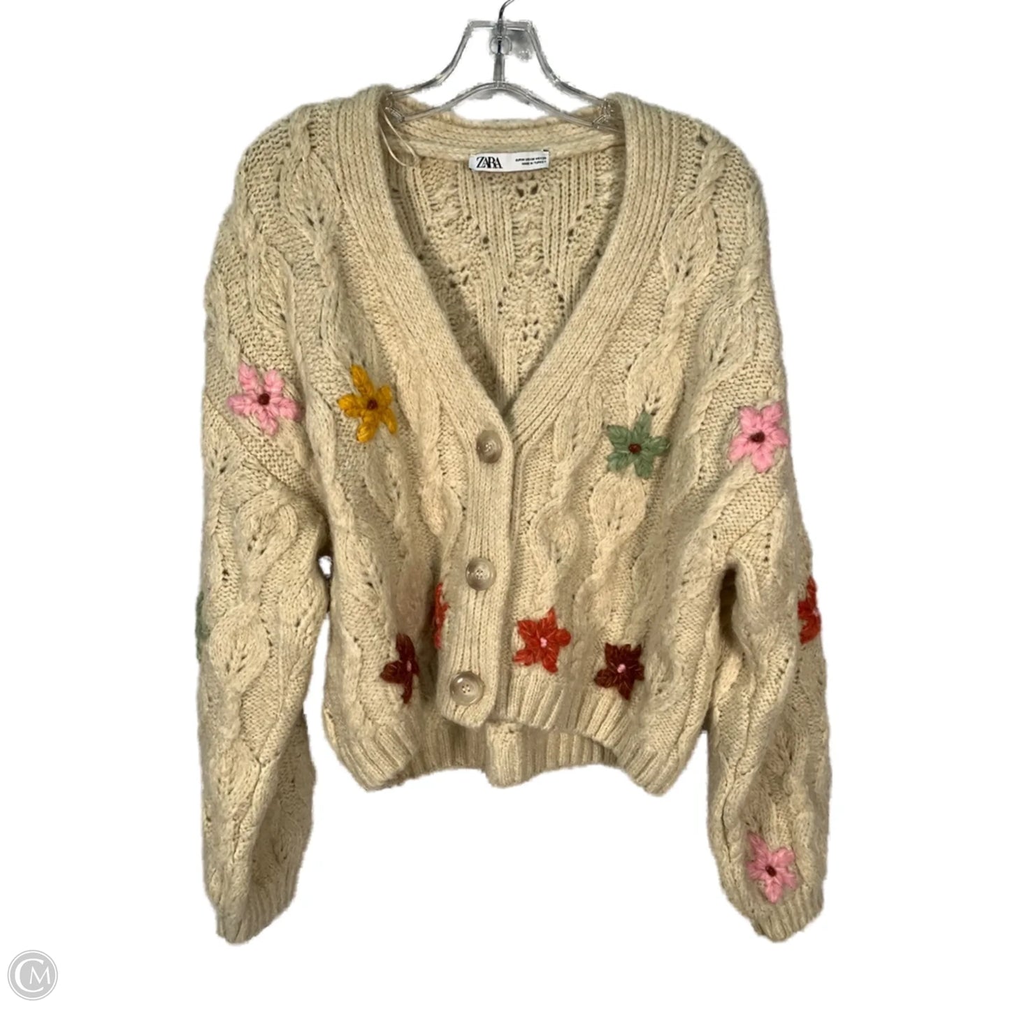 Sweater By Zara In Cream, Size: M