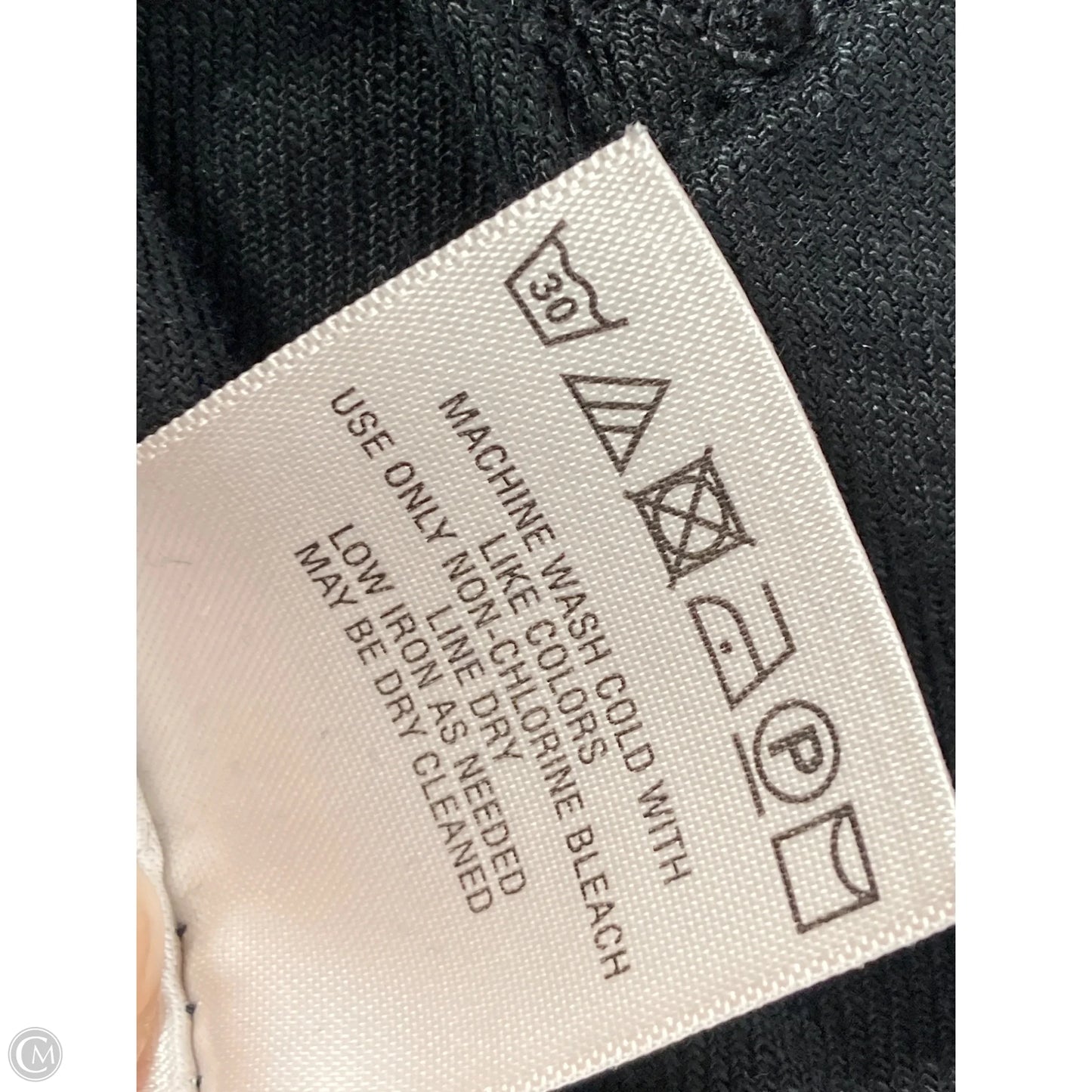 Pants Linen By Elevenses In Black, Size: 6