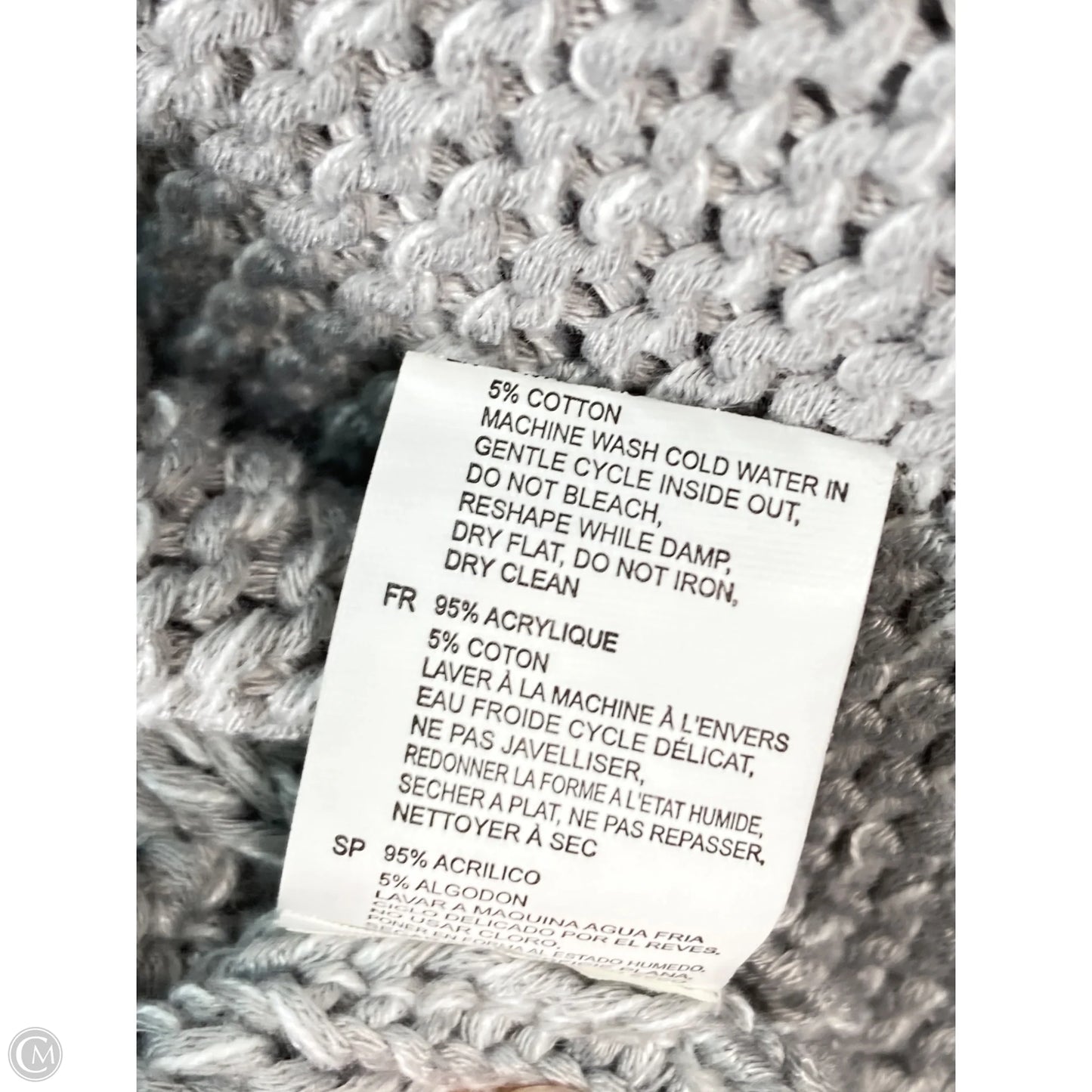 Sweater By Rd Style In Grey, Size: L
