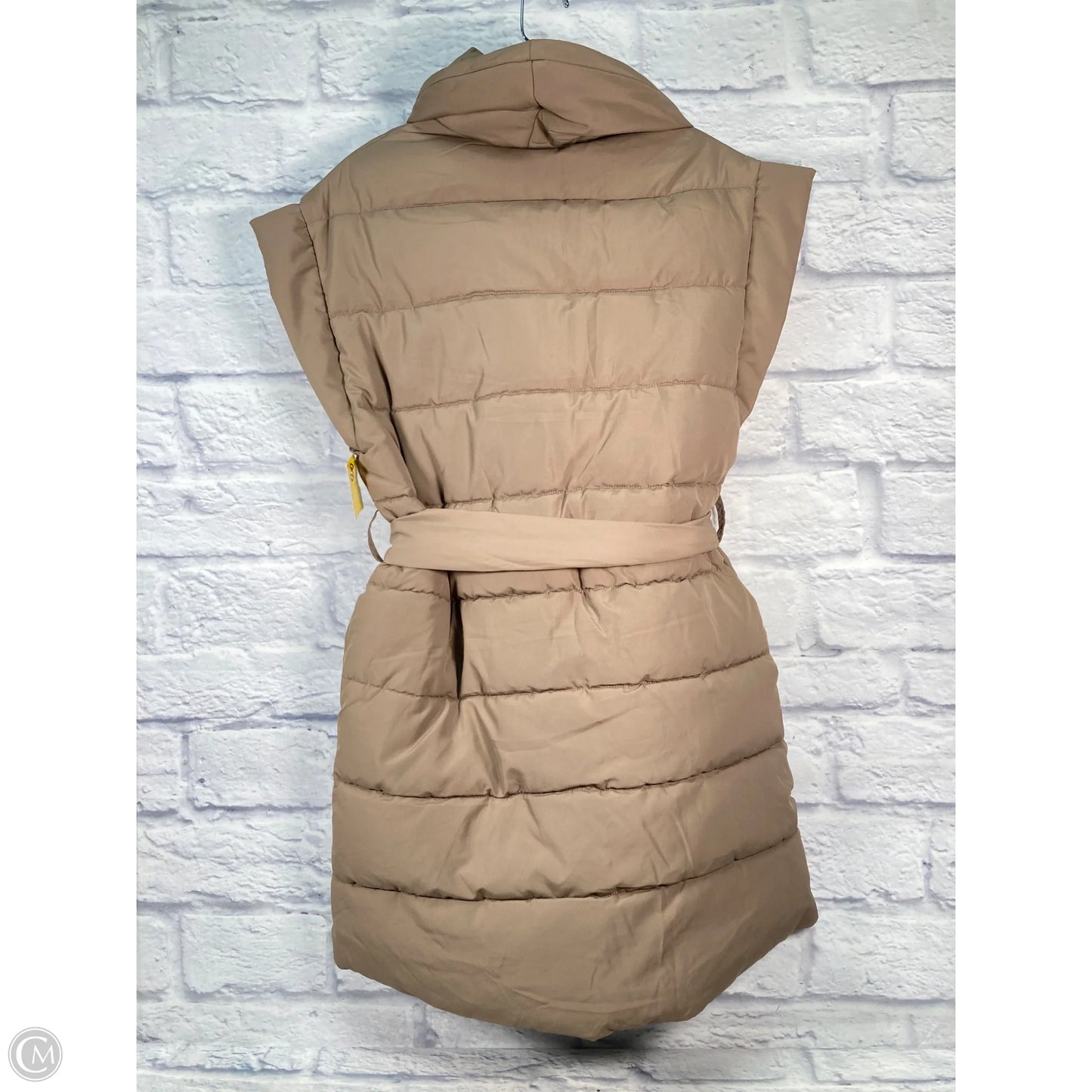 Jacket Puffer & Quilted By Splendid In Brown, Size: Xs