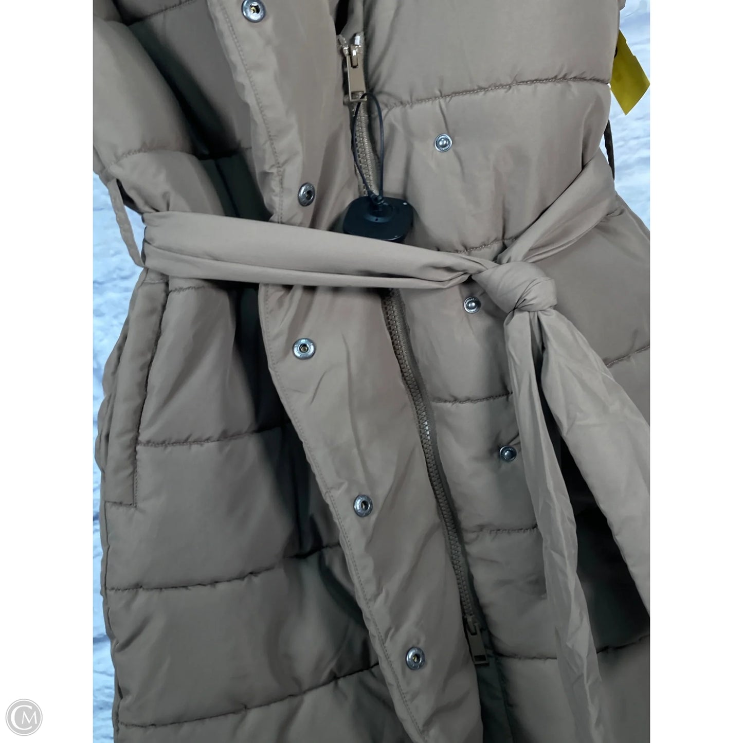Jacket Puffer & Quilted By Splendid In Brown, Size: Xs