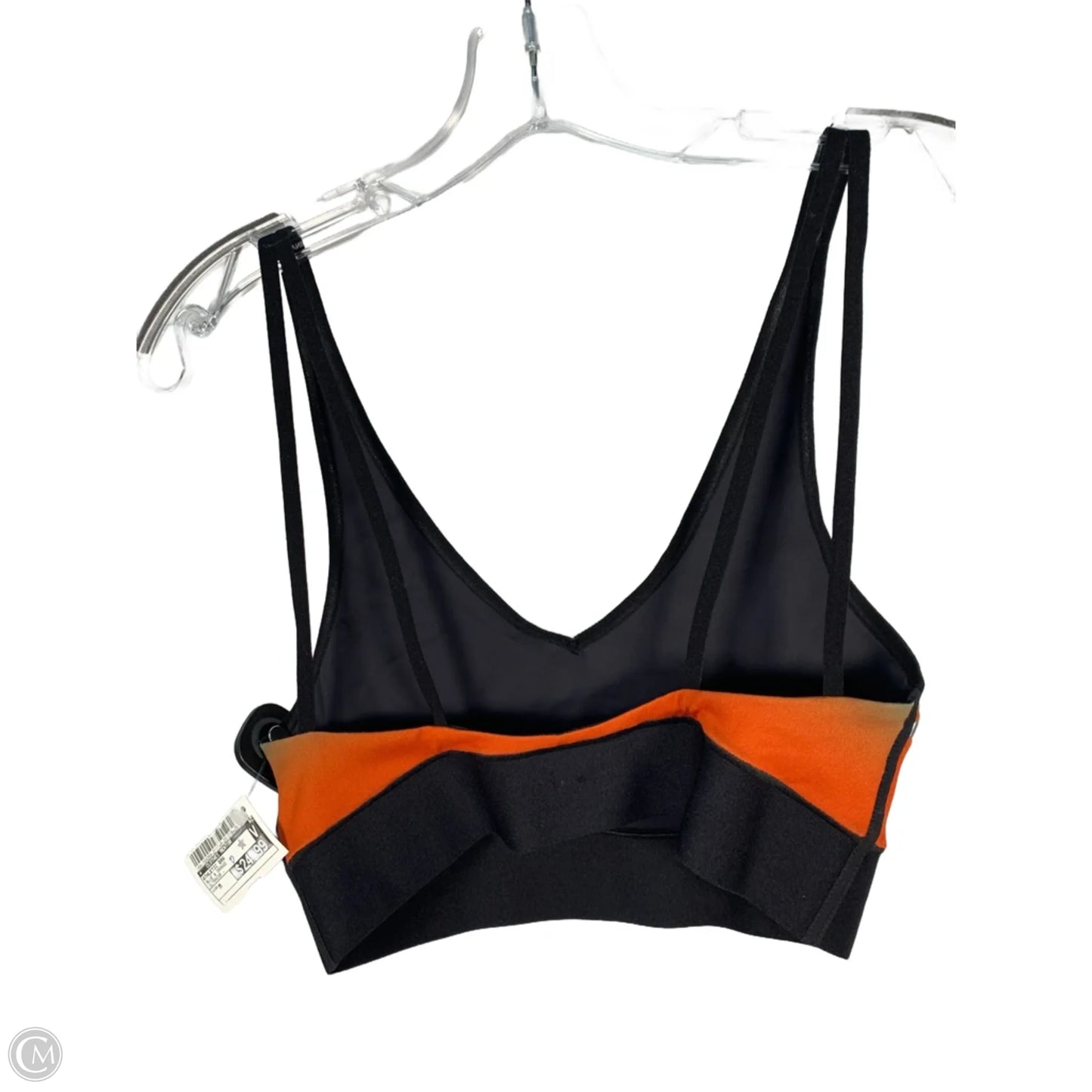 Athletic Bra By Clothes Mentor In Blue & Orange, Size: M