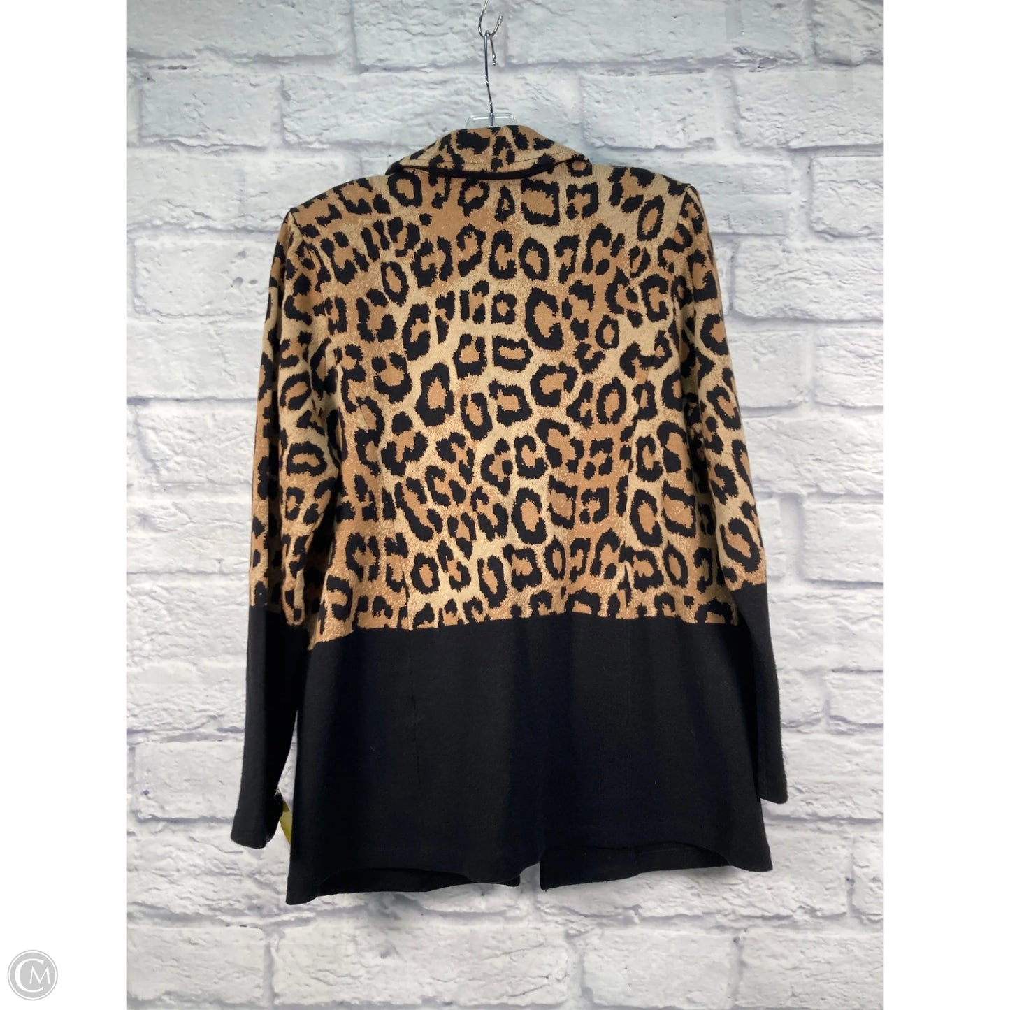 Jacket Other By Chicos In Animal Print, Size: L