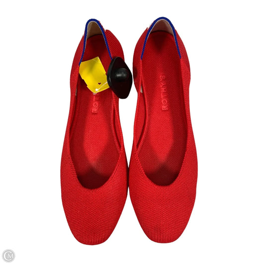 Shoes Flats By Rothys In Red, Size: 9.5