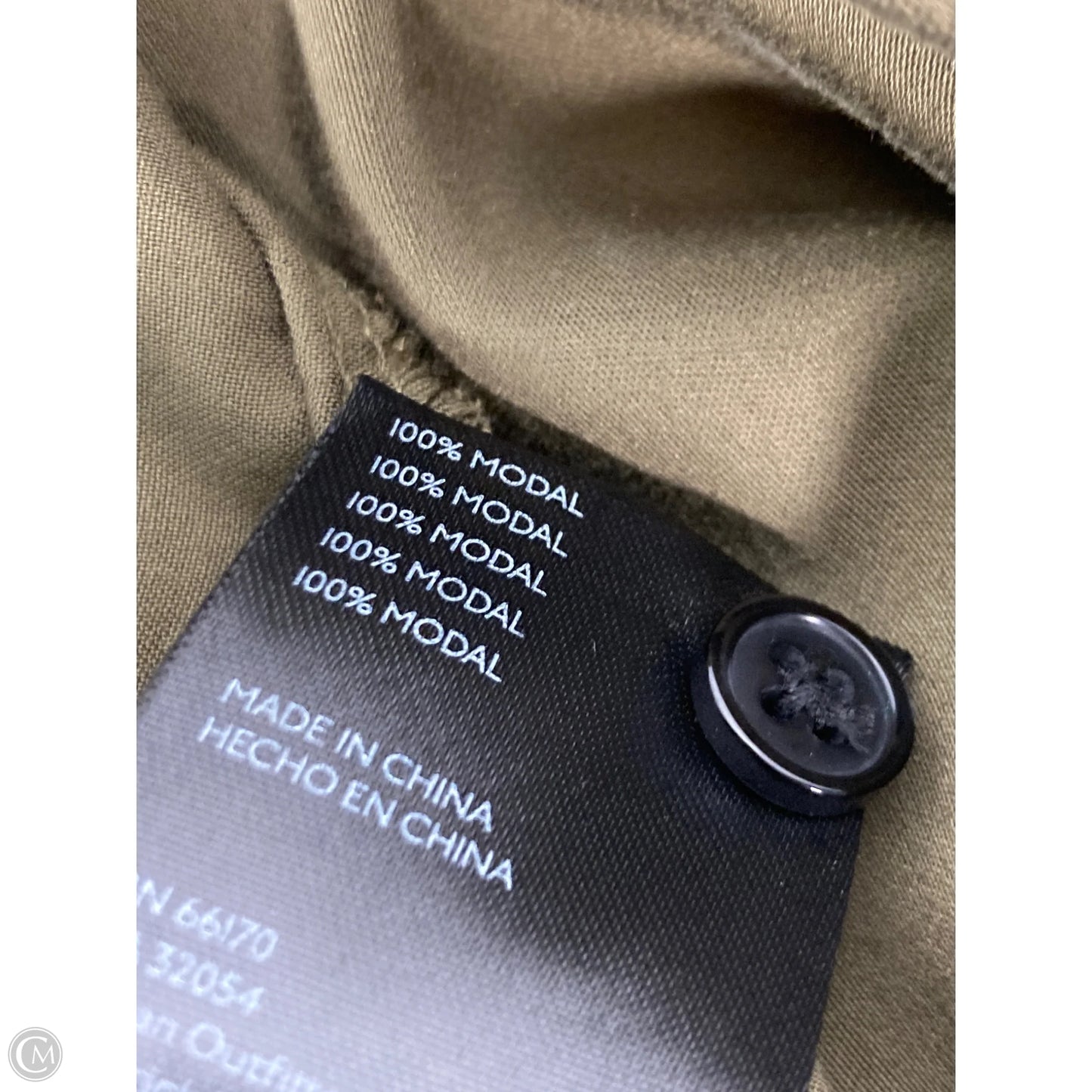 Blouse Long Sleeve By Anthropologie In Green, Size: L