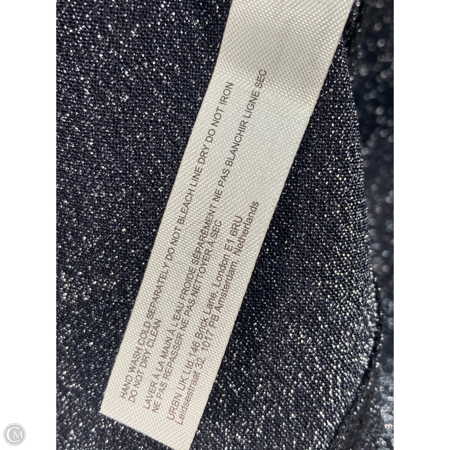 Top Long Sleeve By Free People In Black & Grey, Size: S