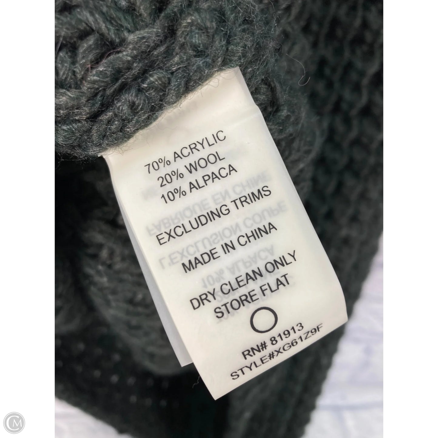 Sweater By Anthropologie In Green, Size: M