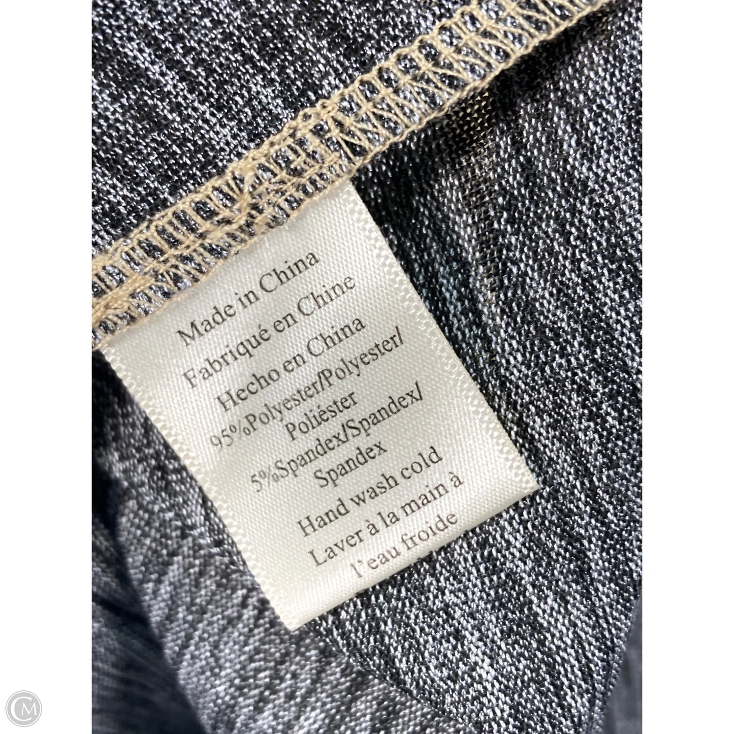 Top Short Sleeve By Porridge In Gold, Size: S