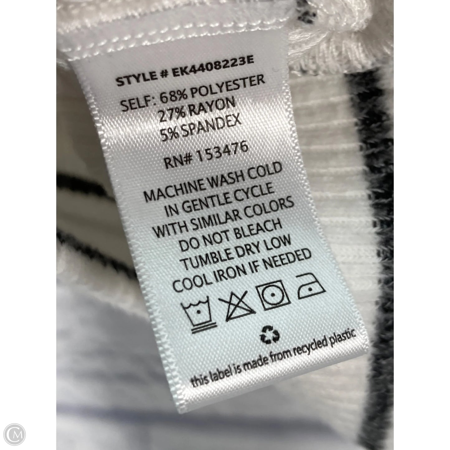 Sweater By Evereve In Striped Pattern, Size: M