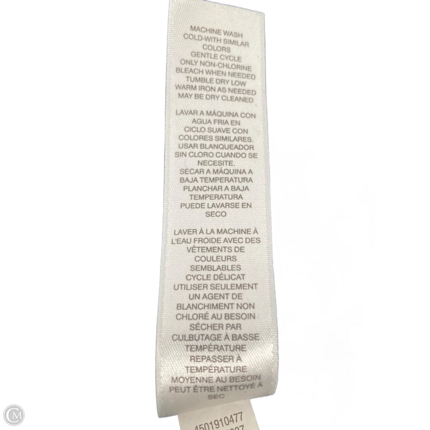 Top 3/4 Sleeve By Chicos In Blue, Size: Xl