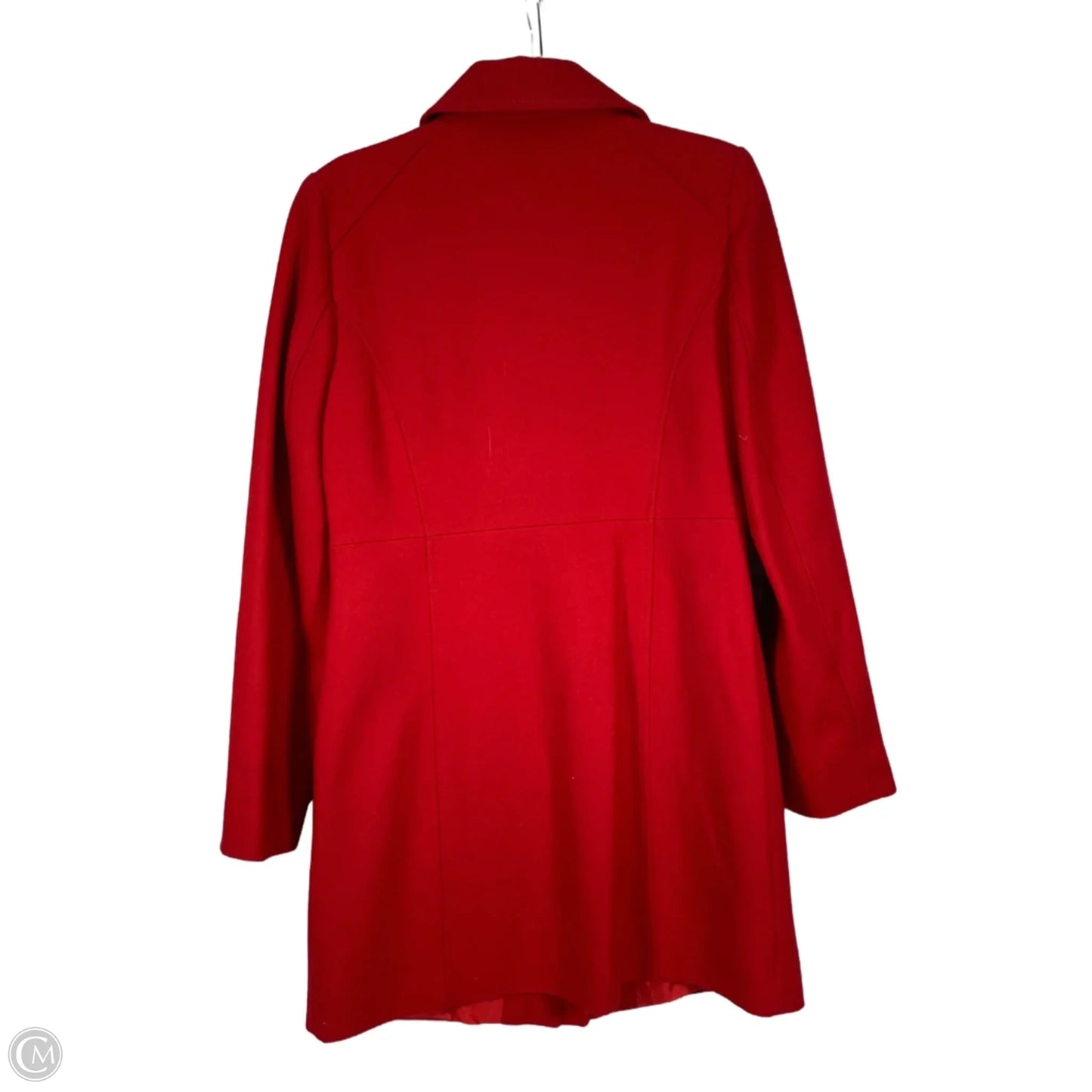 Coat Wool By Michael By Michael Kors In Red, Size: S