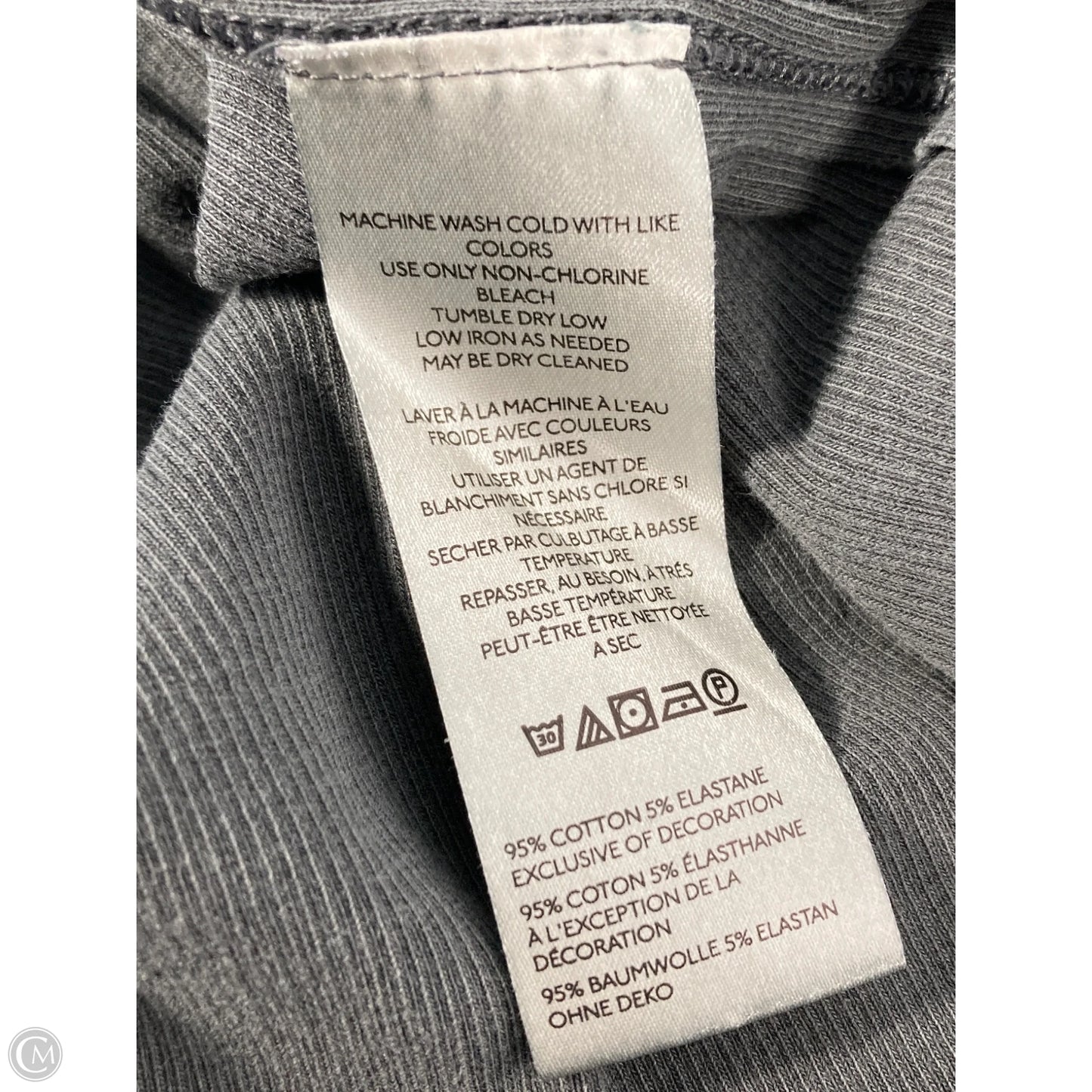 Top Long Sleeve By We The Free In Grey, Size: M