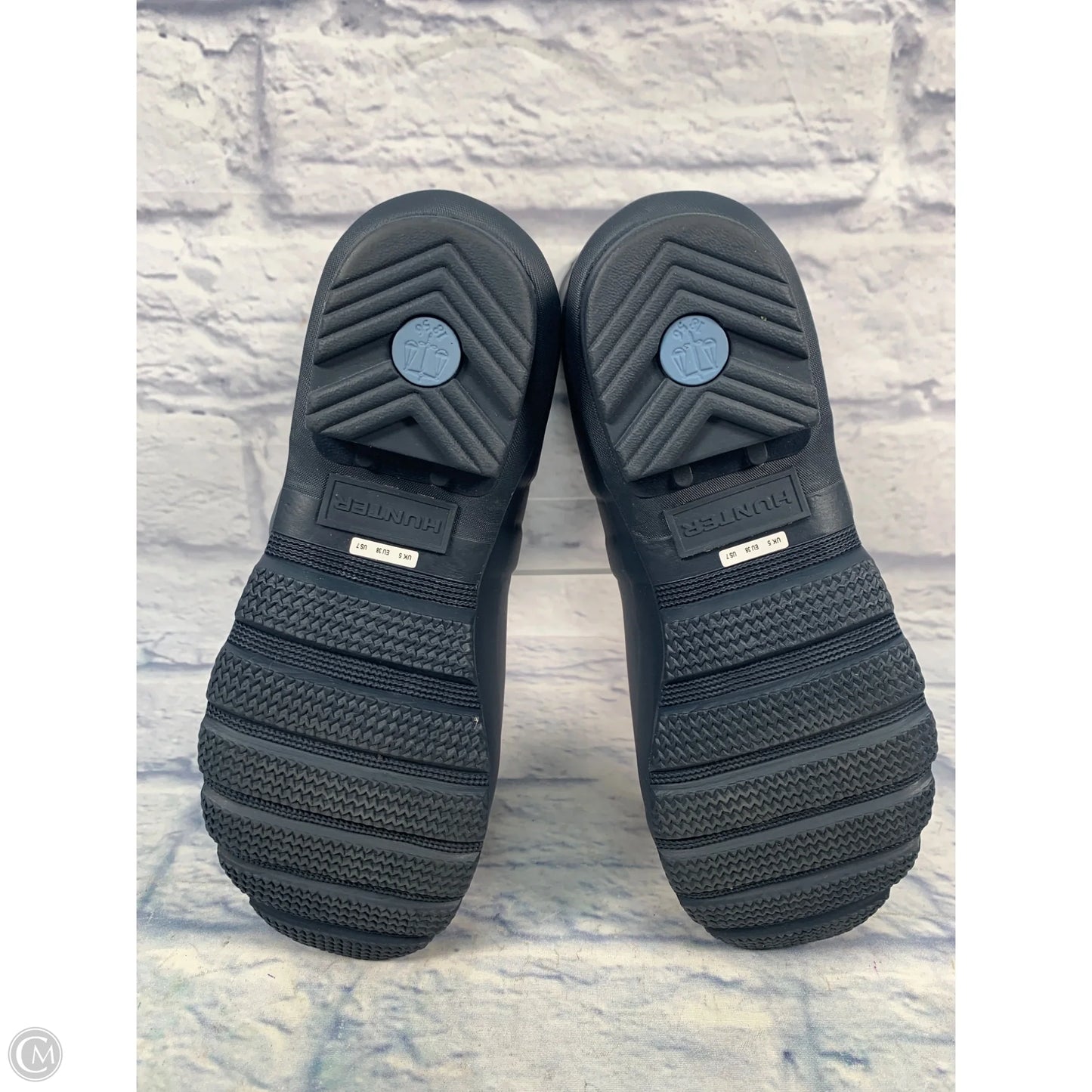 Boots Rain By Hunter In Blue, Size: 7