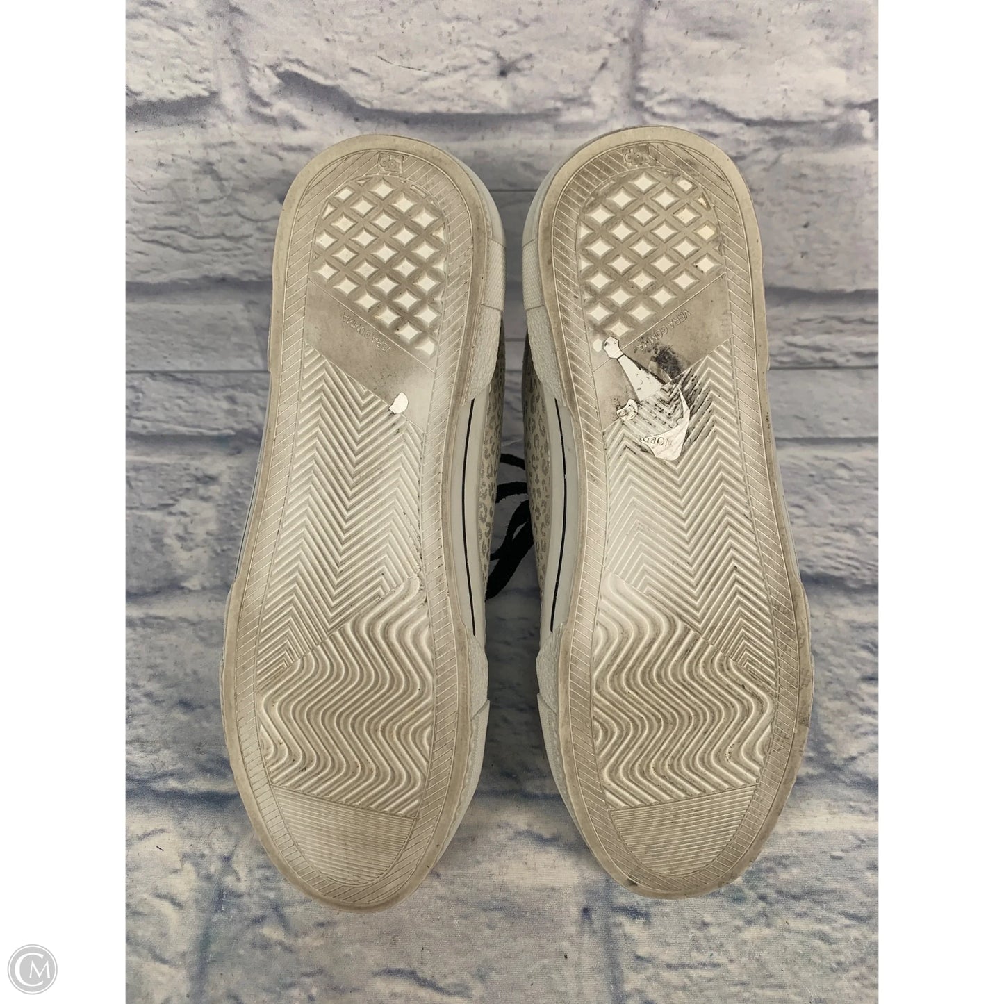 Shoes Sneakers By P448 In Grey, Size: 8.5