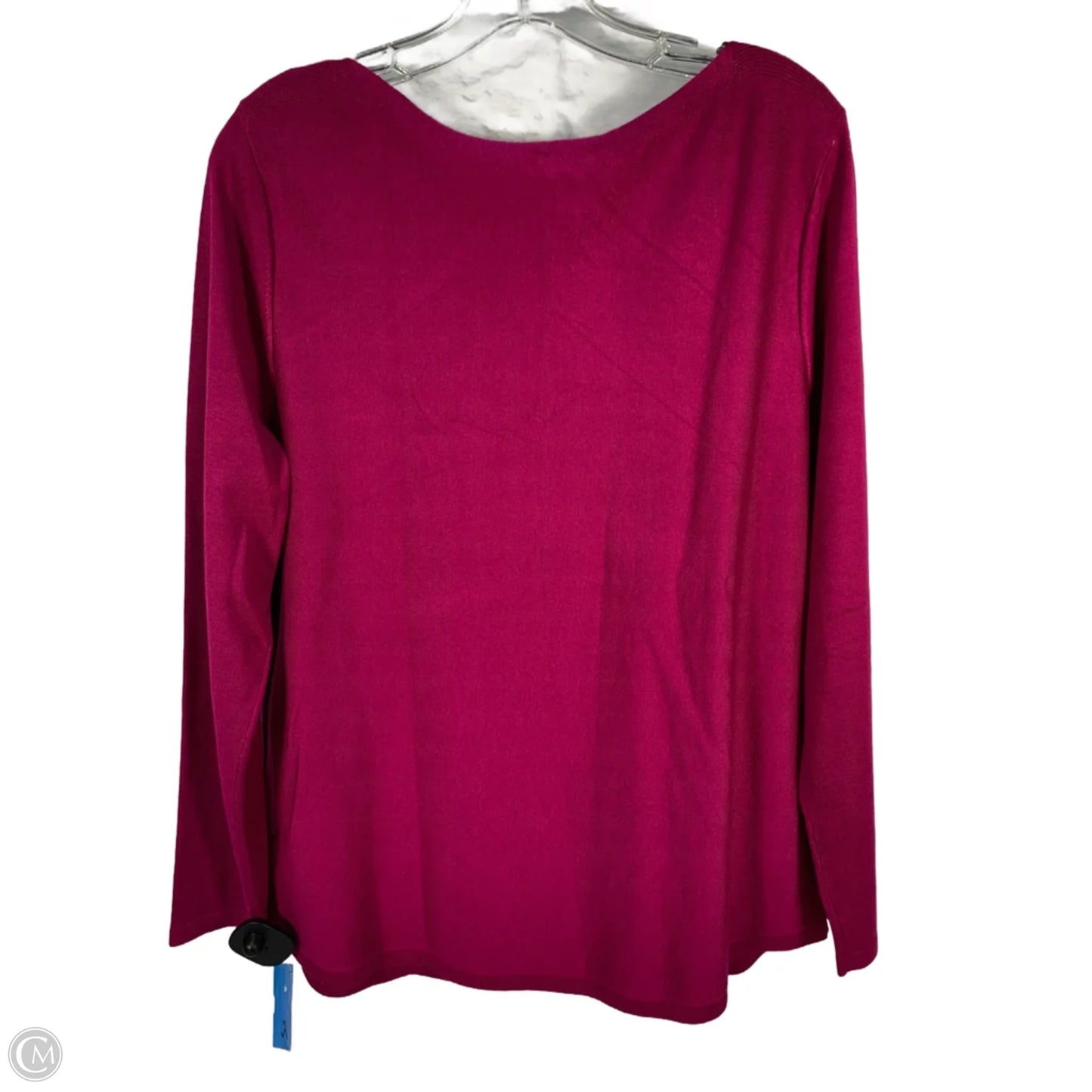 Sweater By Chicos In Purple, Size: L