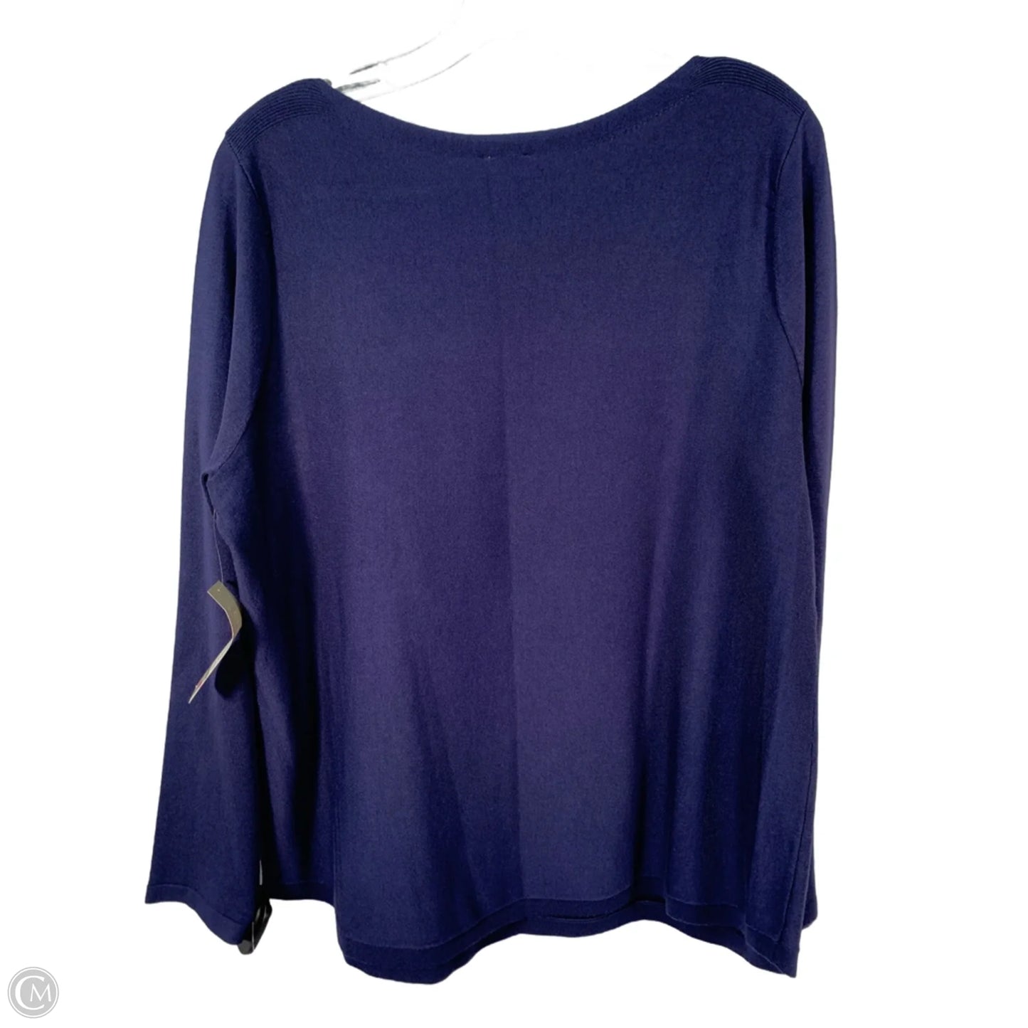 Sweater By Chicos In Blue, Size: L