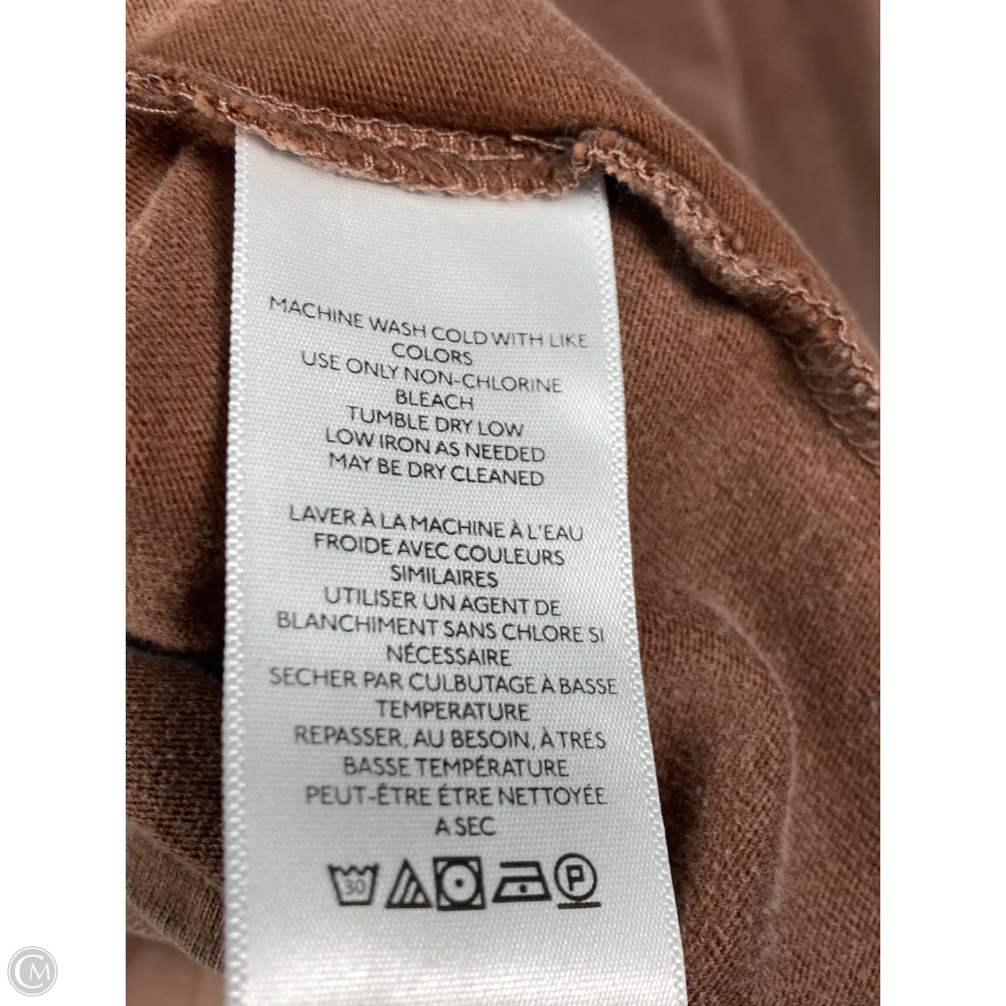 Top Long Sleeve By We The Free In Bronze, Size: M