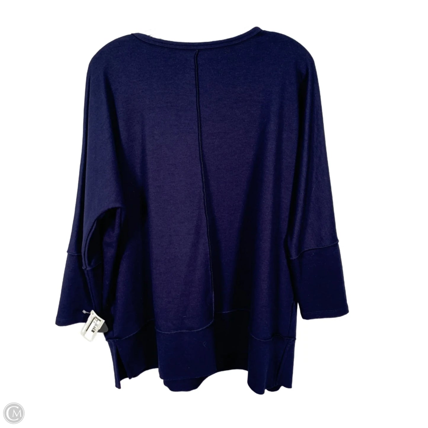 Top Long Sleeve By Spanx In Blue, Size: M