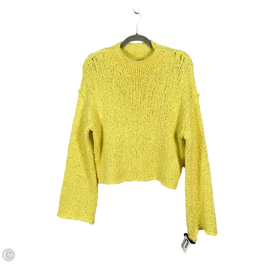 Sweater By Anthropologie In Yellow, Size: Xs