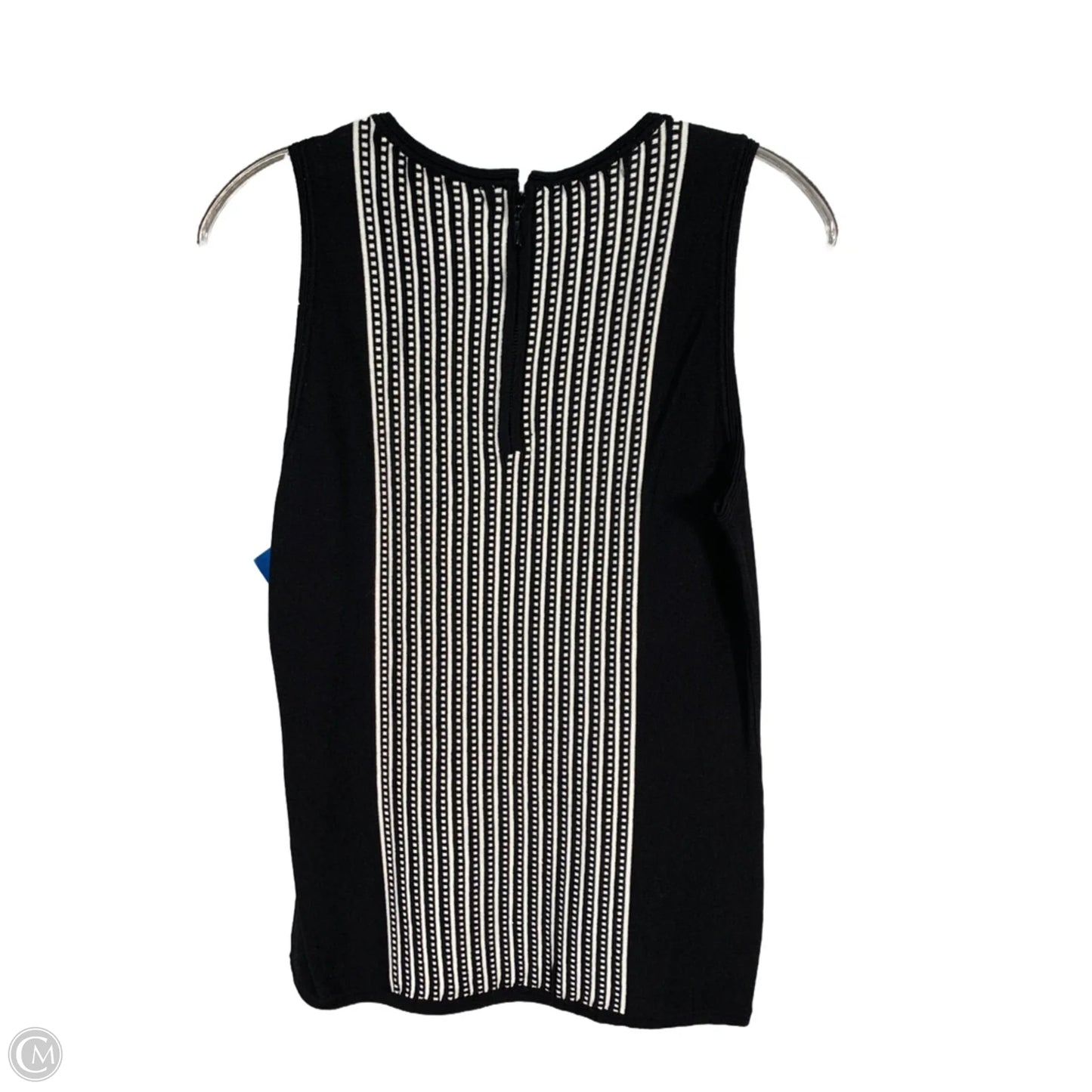 Top Sleeveless By White House Black Market In Black & White, Size: Xs