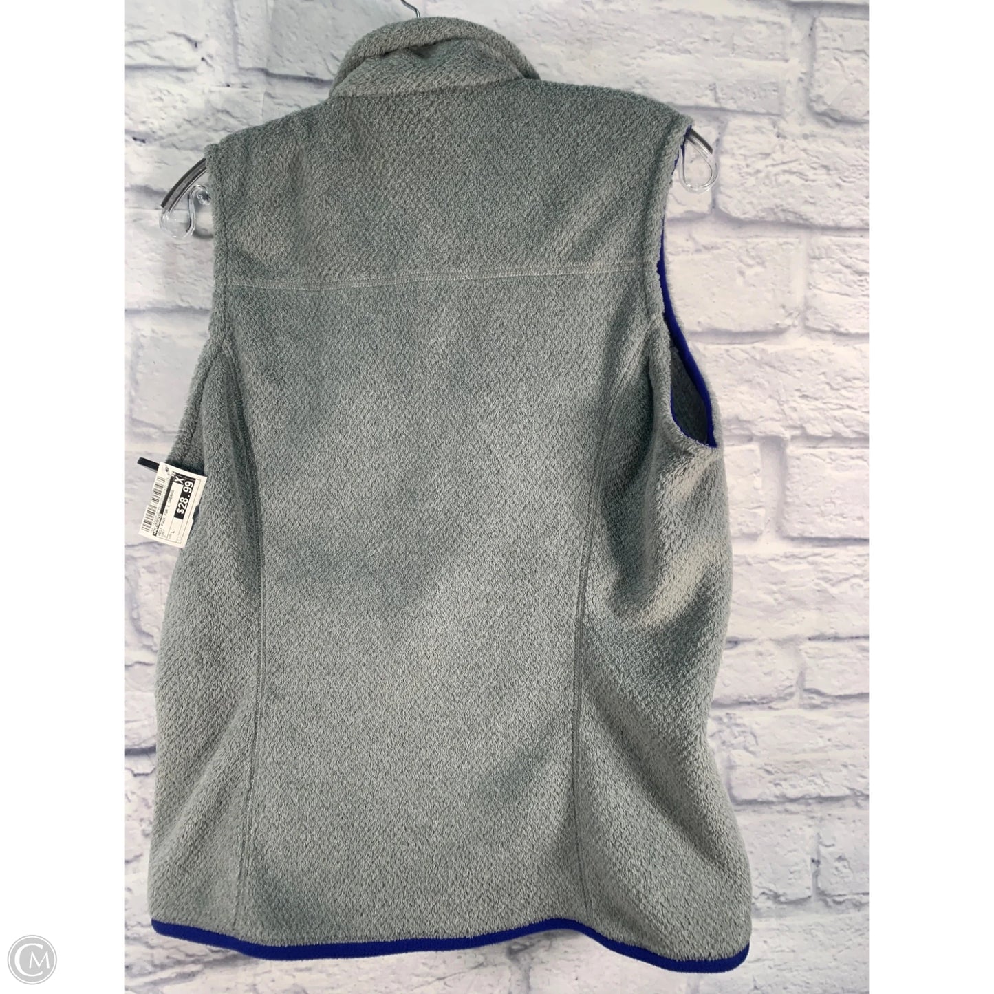 Vest Faux Fur & Sherpa By Patagonia In Grey, Size: L