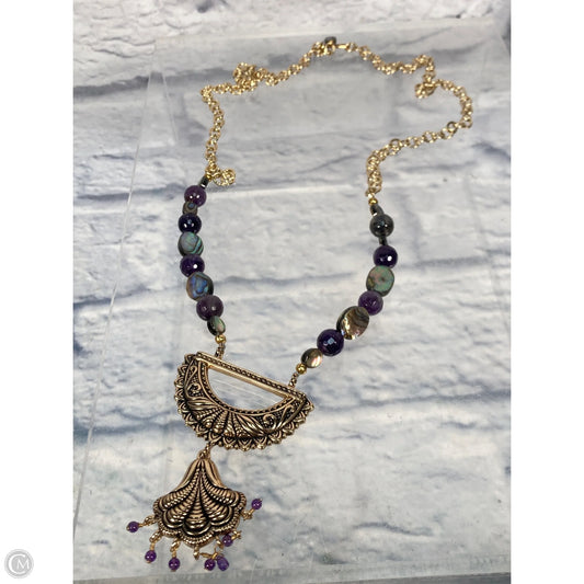 Necklace Statement By Barse