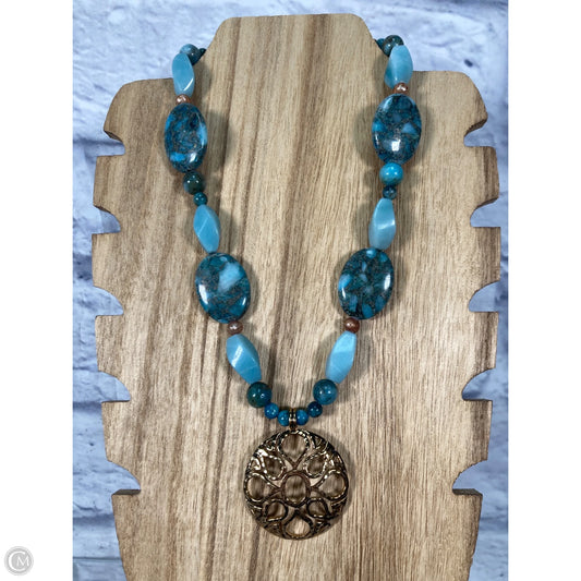 Necklace Statement By Barse