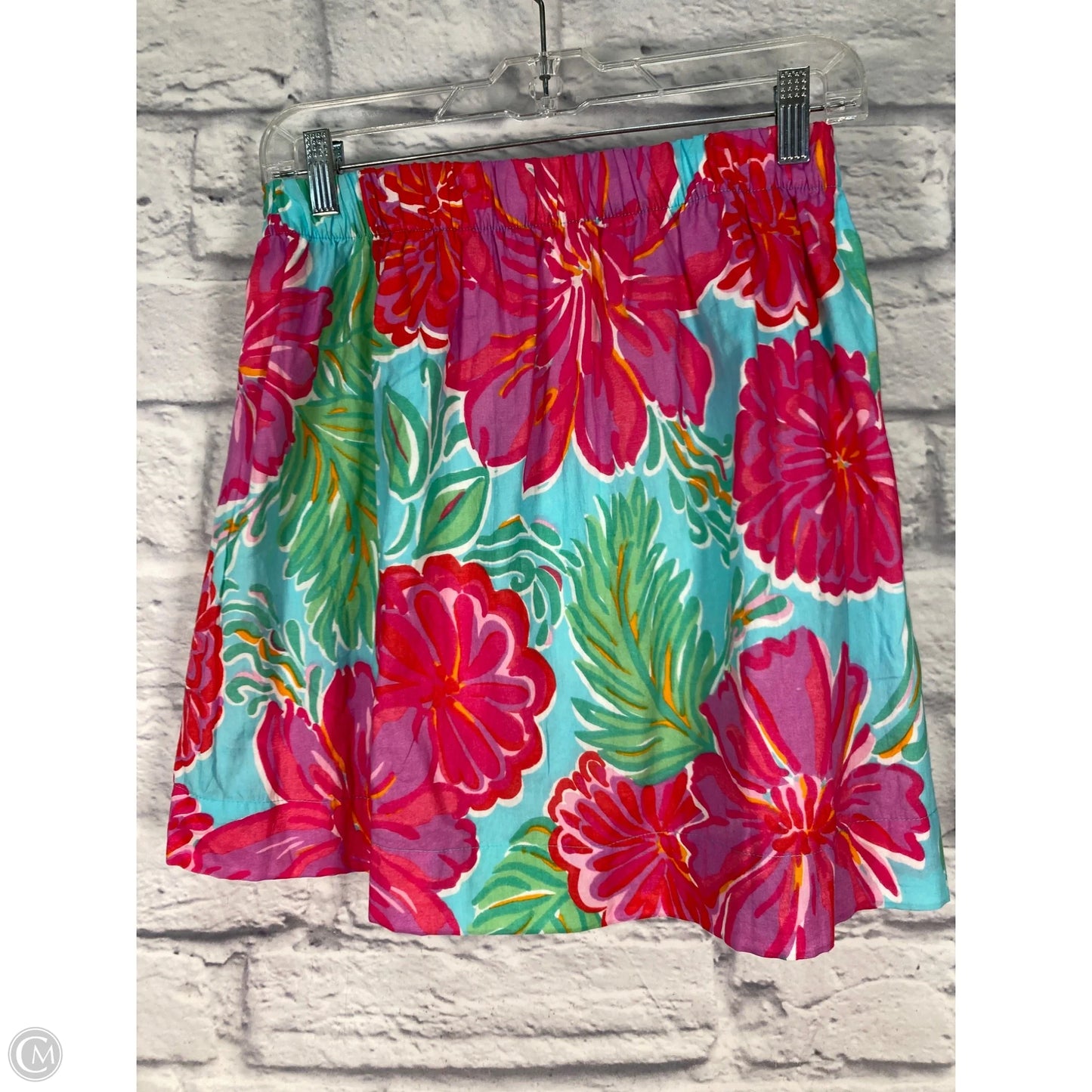 Skirt Designer By Lilly Pulitzer In Floral Print, Size: 8