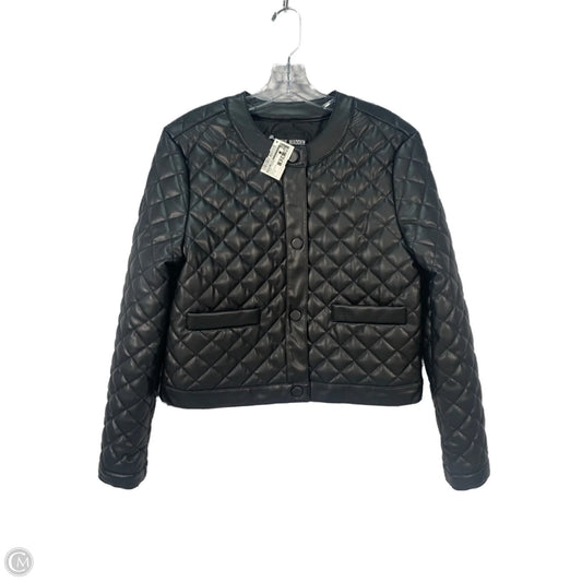 Jacket Puffer & Quilted By Steve Madden In Black, Size: M