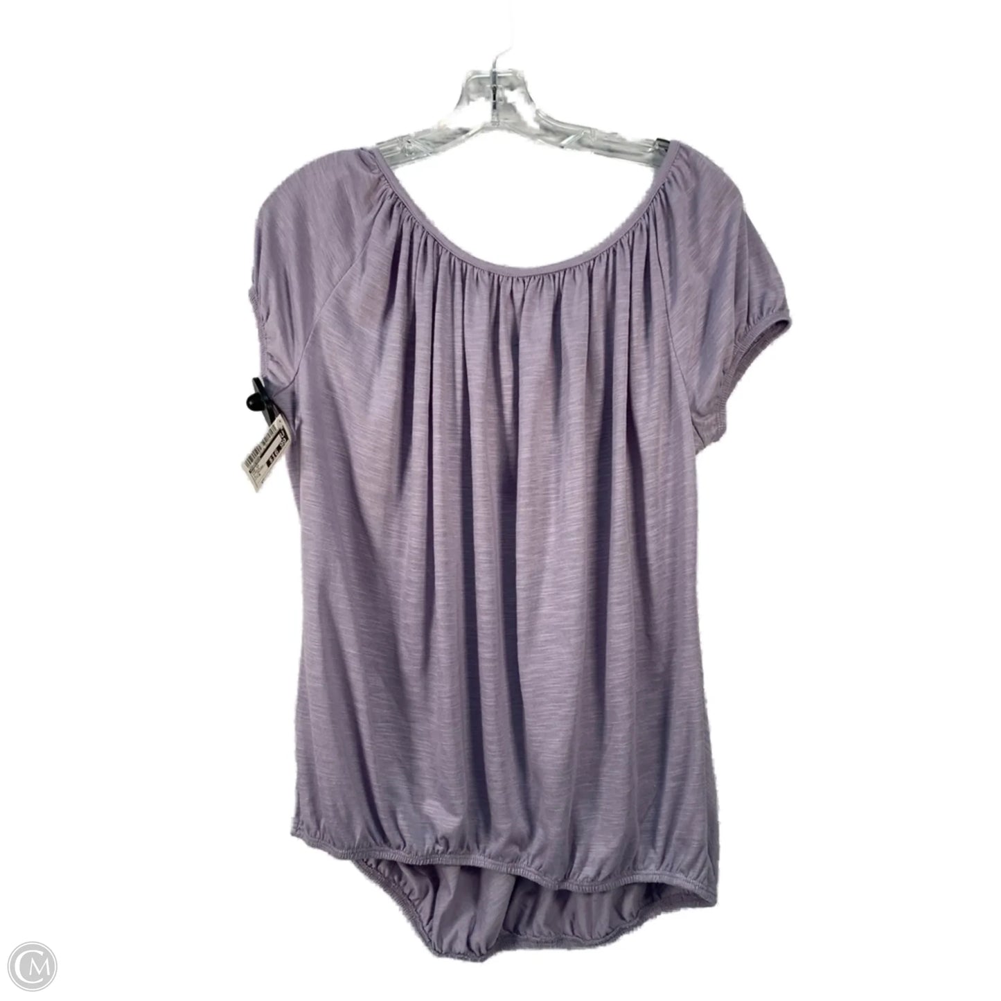Top Short Sleeve By Porridge In Purple, Size: M