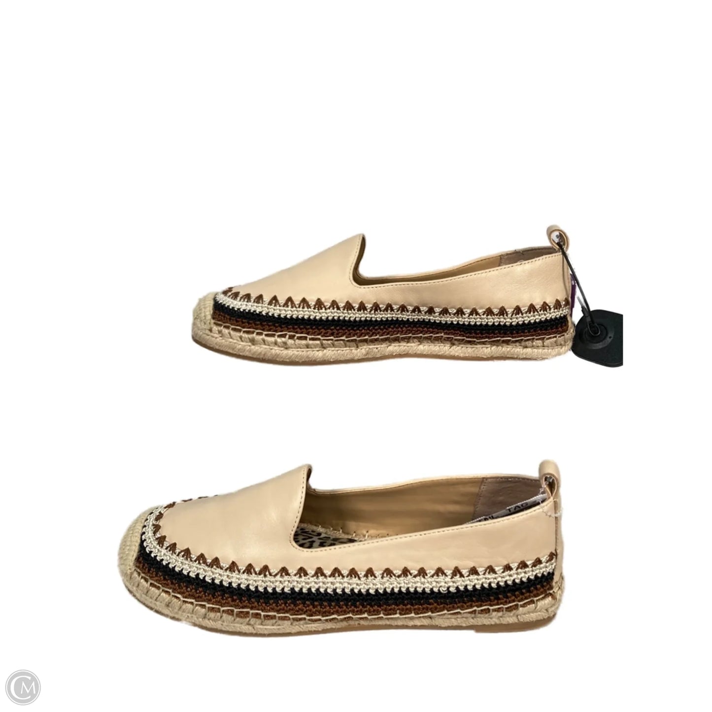Shoes Flats By Chicos In Tan, Size: 9.5