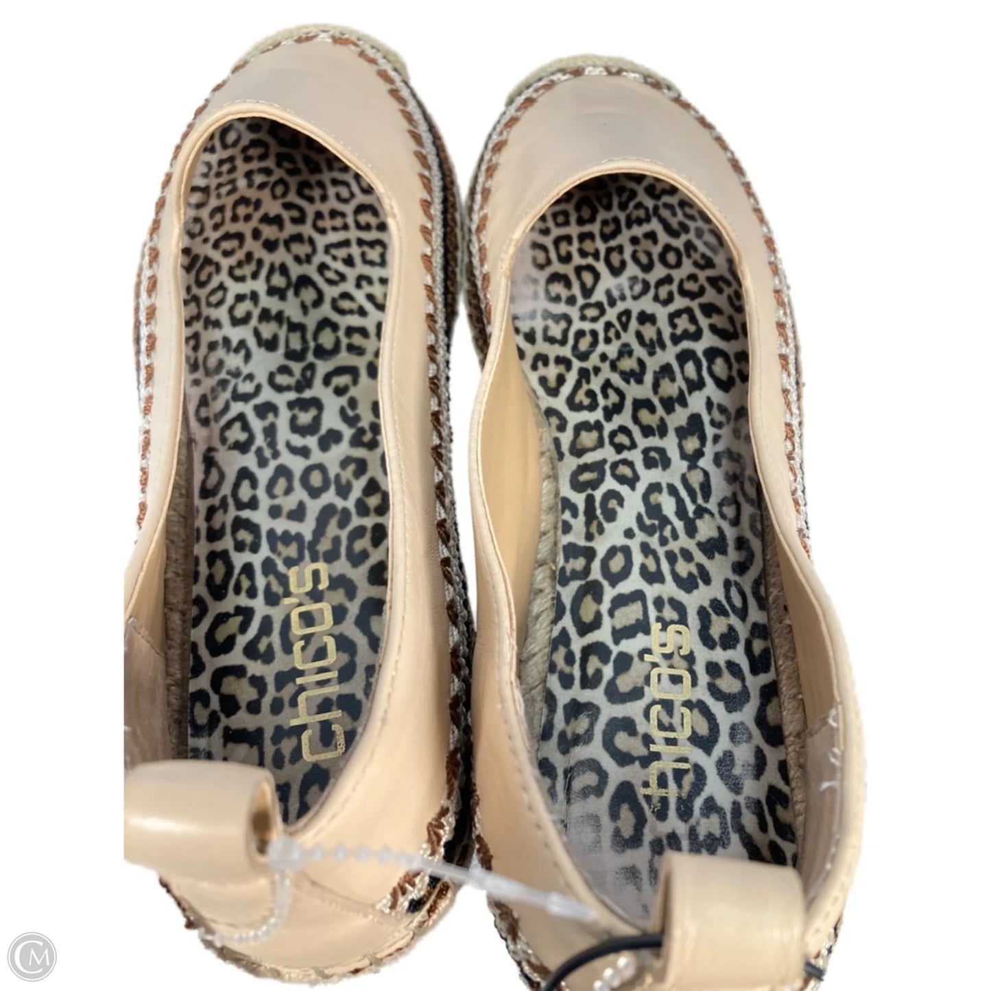 Shoes Flats By Chicos In Tan, Size: 9.5